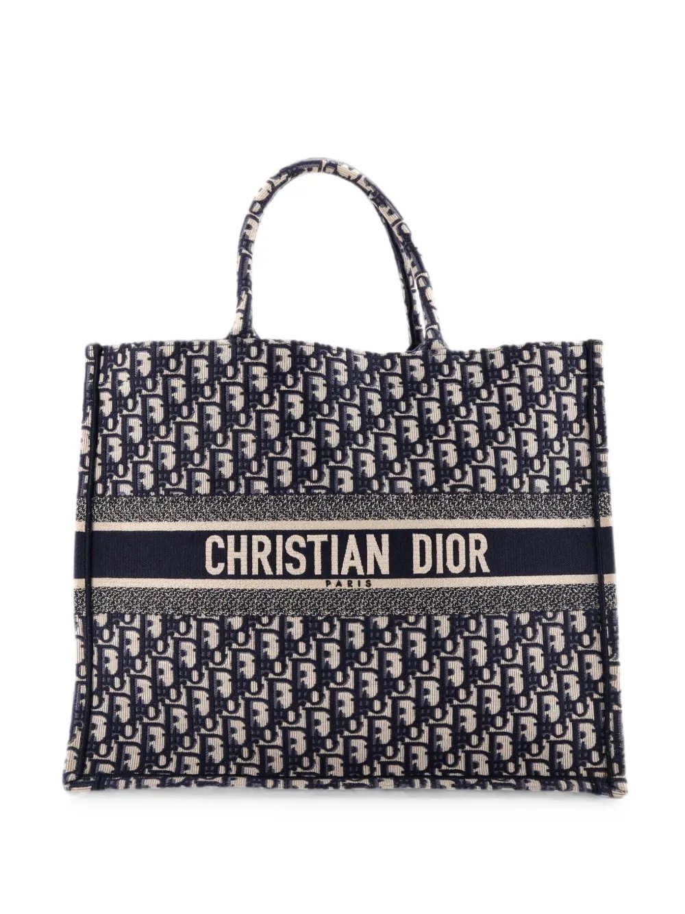 Book Oblique Canvas Large tote bag