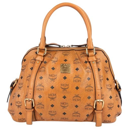 Boston leather handbag