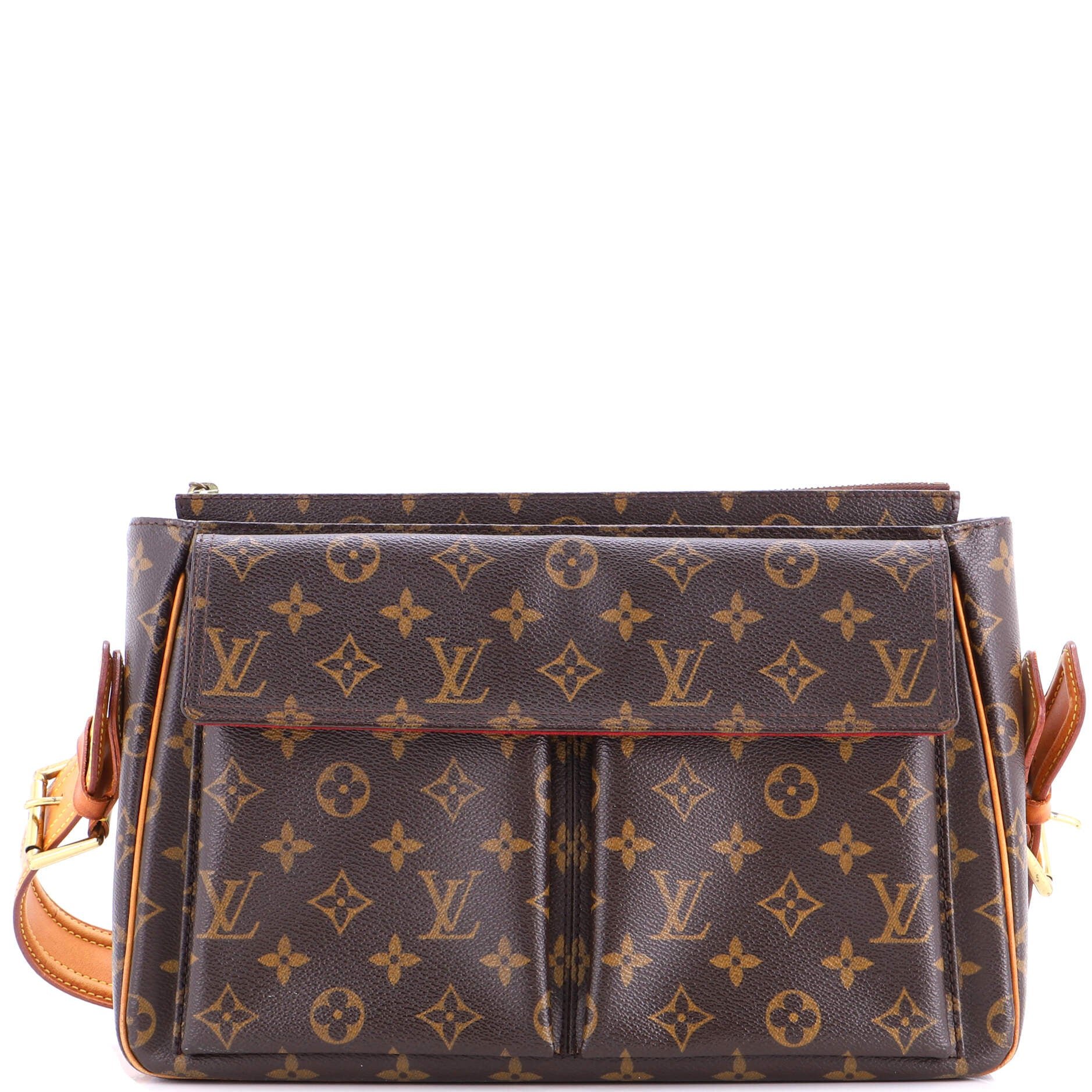 Louis Vuitton Viva Cite Handbag Monogram Canvas GM