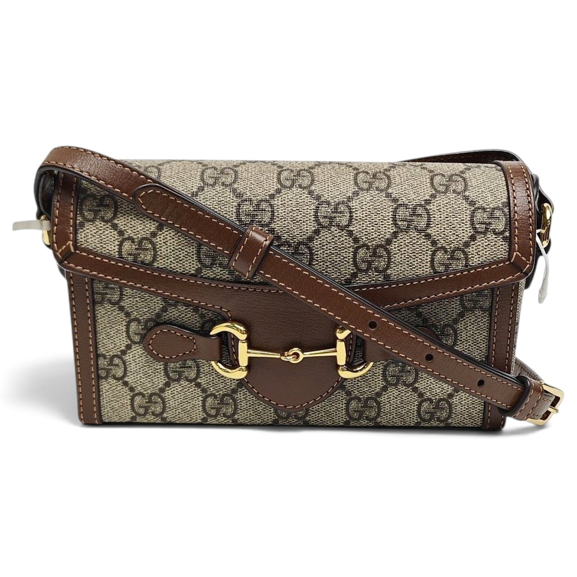 Handle Horsebit 1955 leather handbag