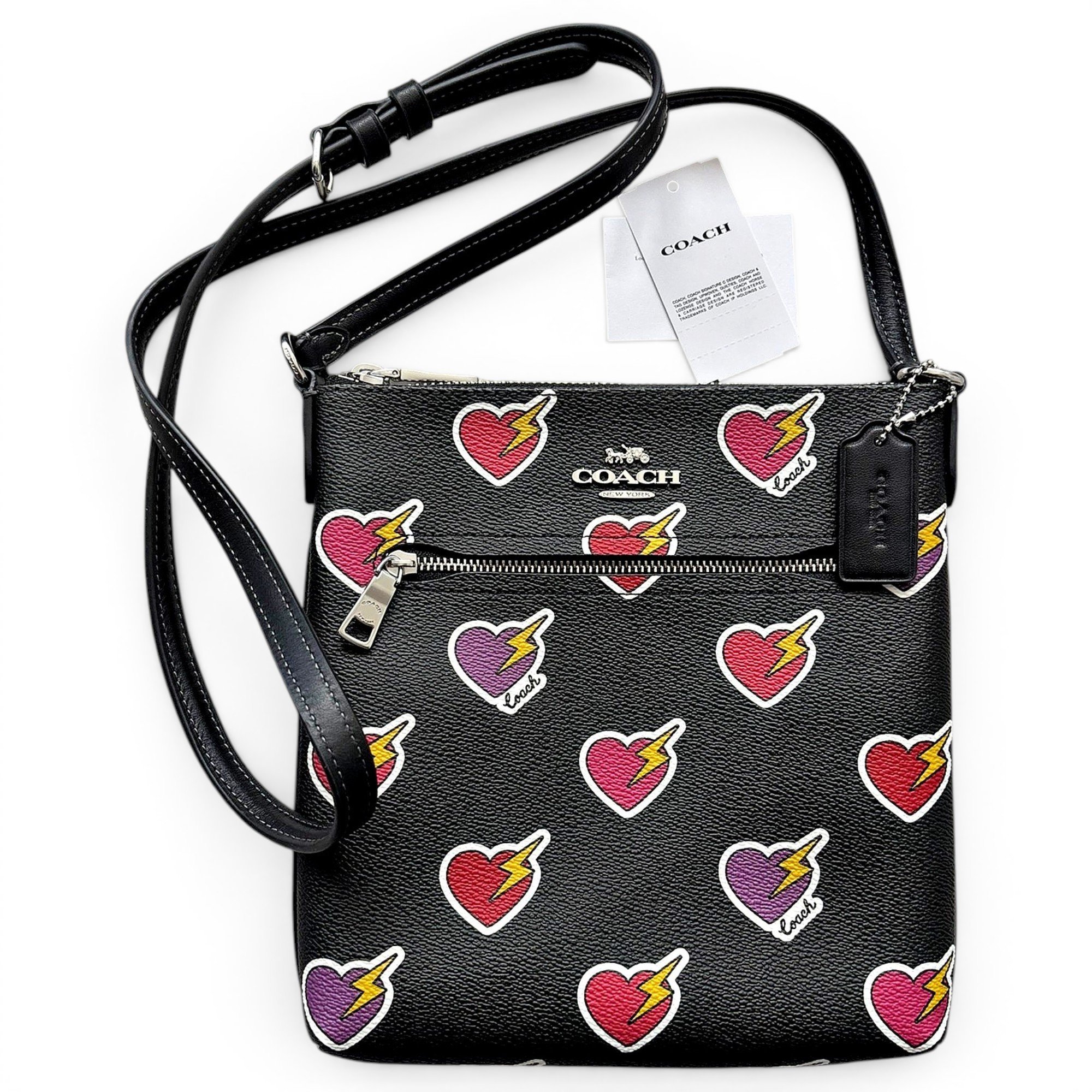 Leather crossbody bag