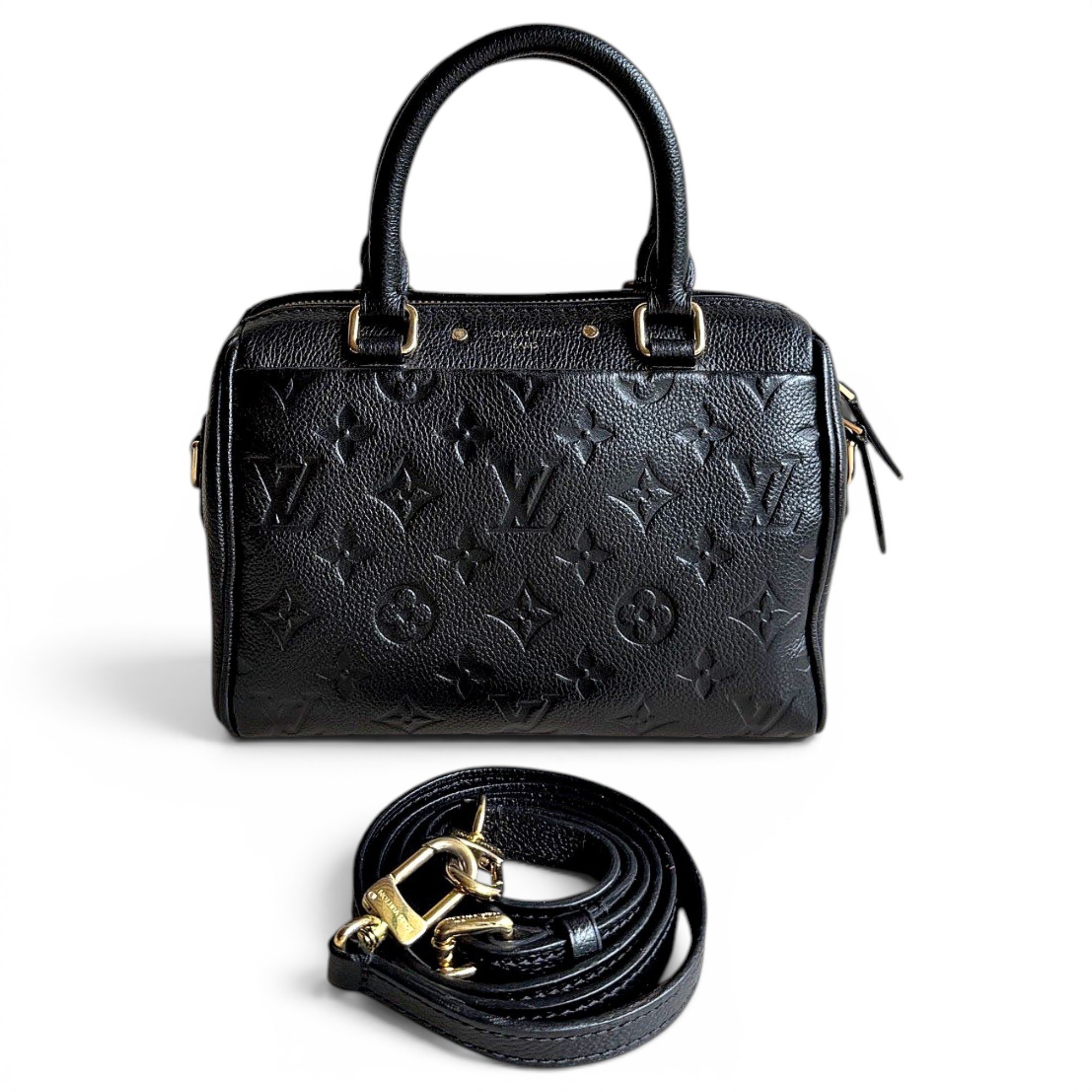 Louis Vuitton Speedy leather handbag