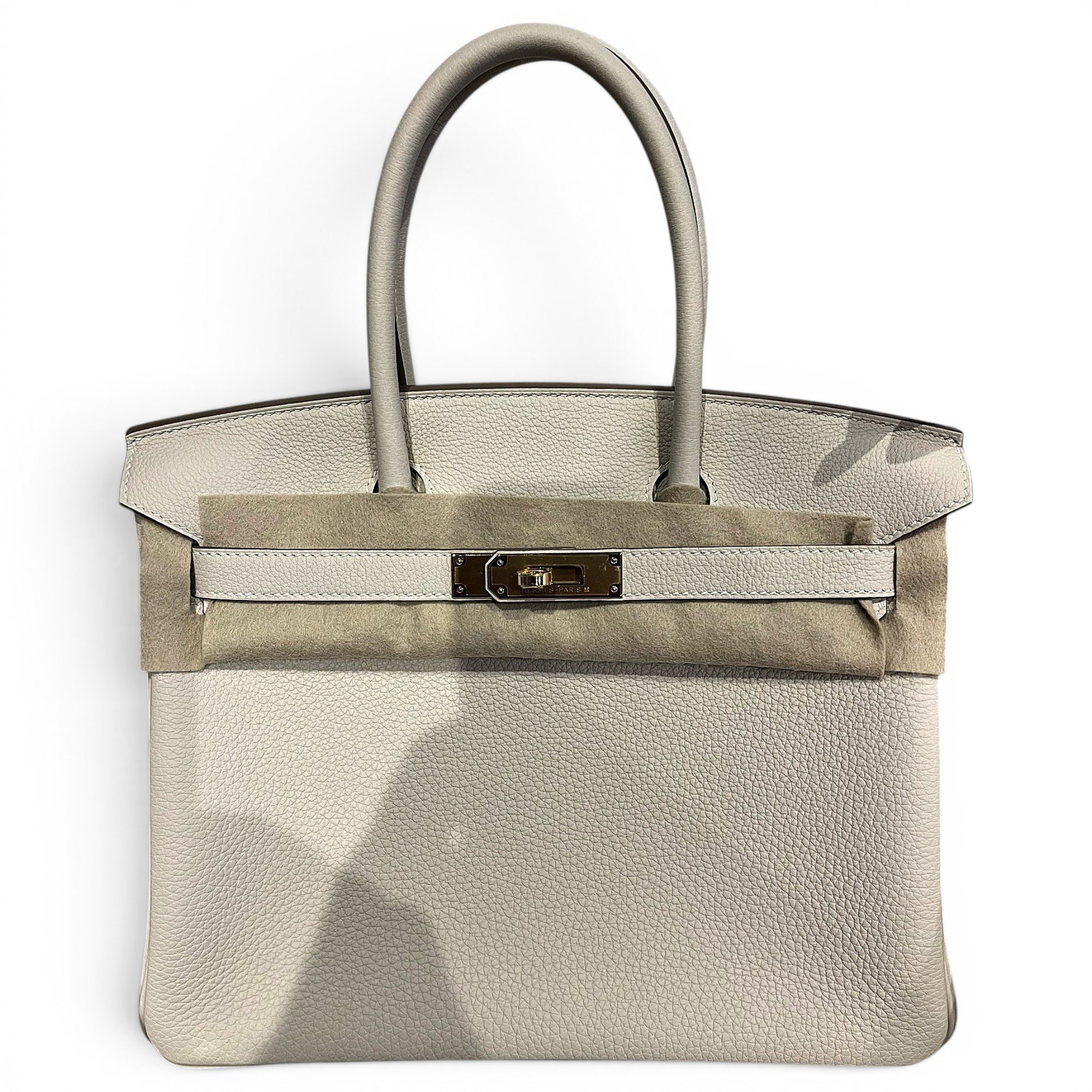 Birkin 30 leather handbag