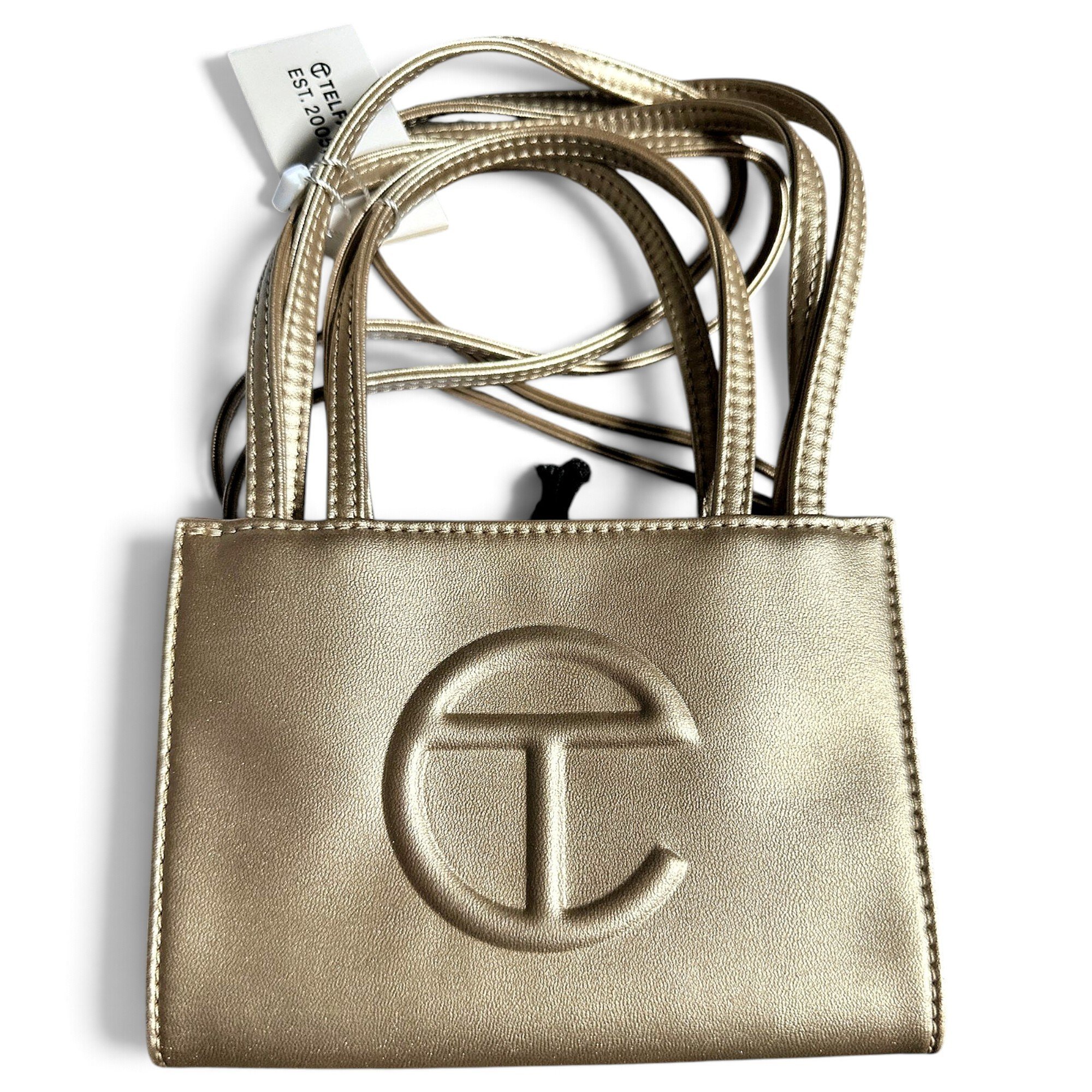 Telfar Small Shopping Bag vegan leather tote