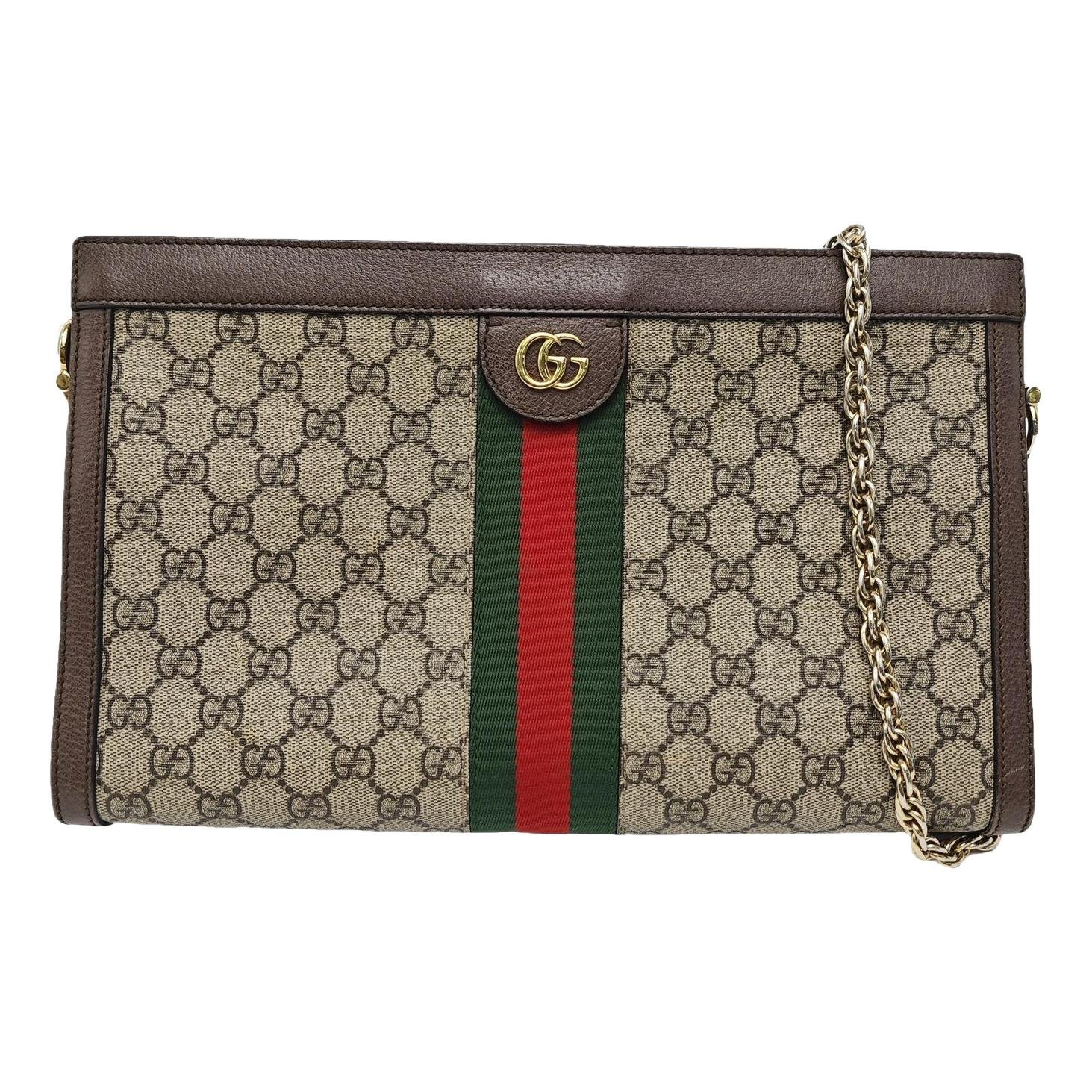 Ophidia leather handbag