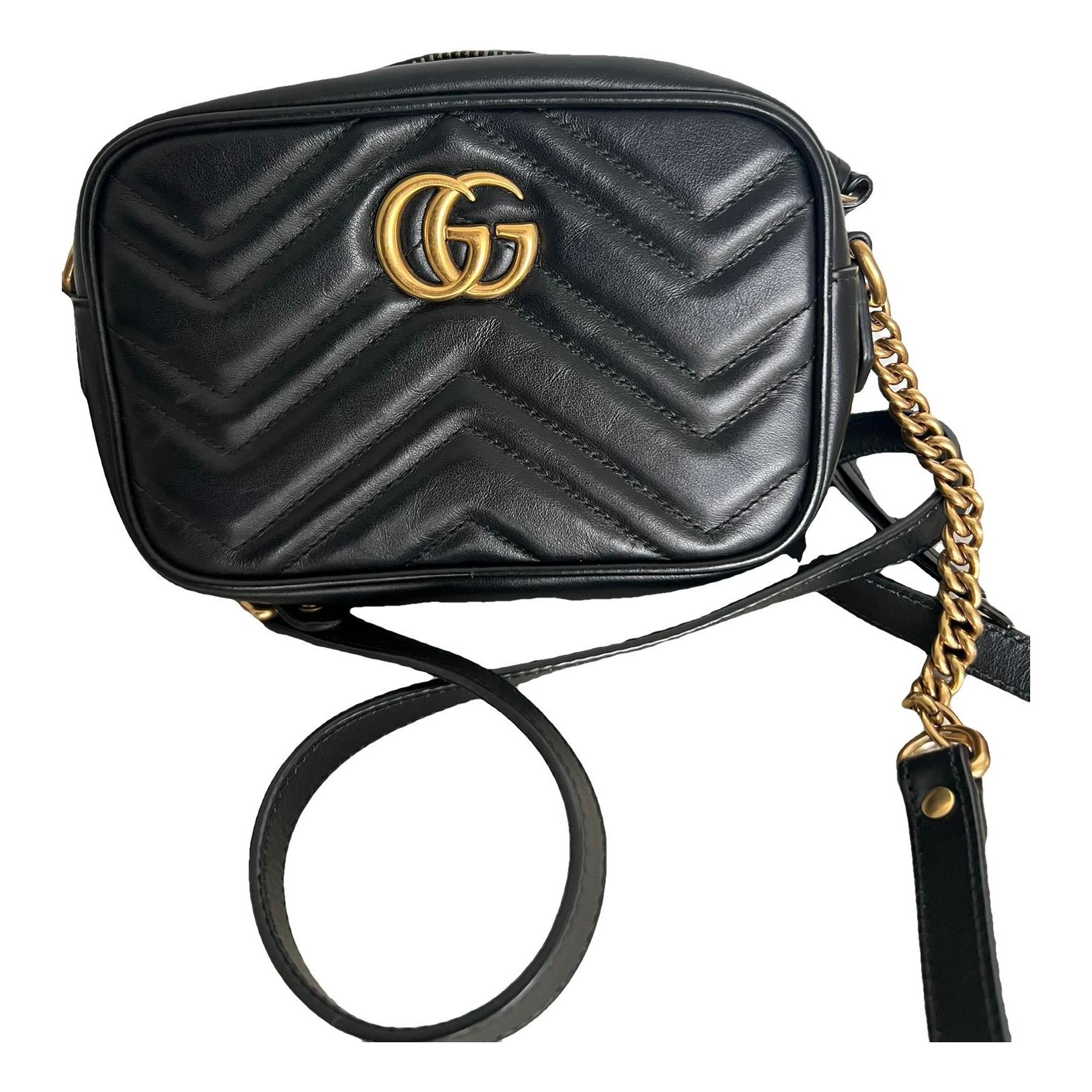 GG Marmont leather crossbody bag