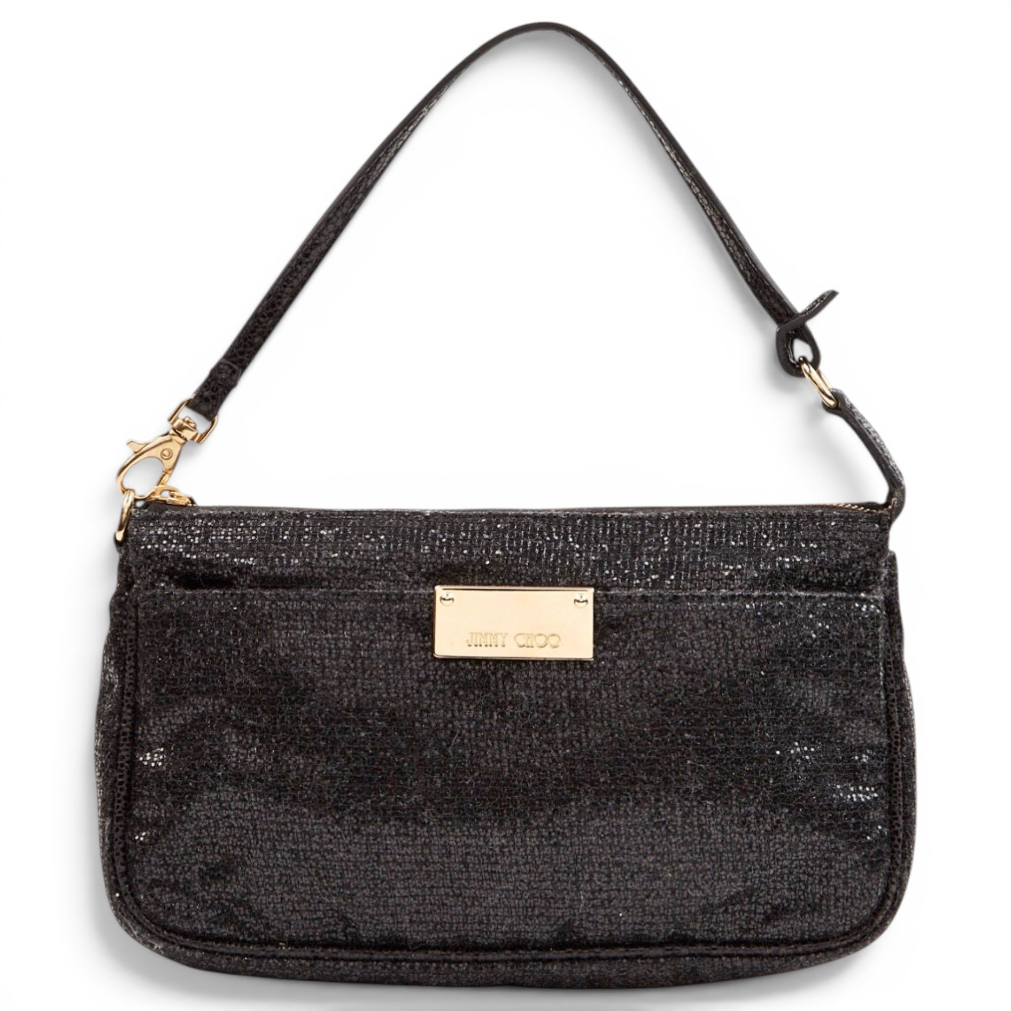 Jimmy Choo Glitter clutch bag