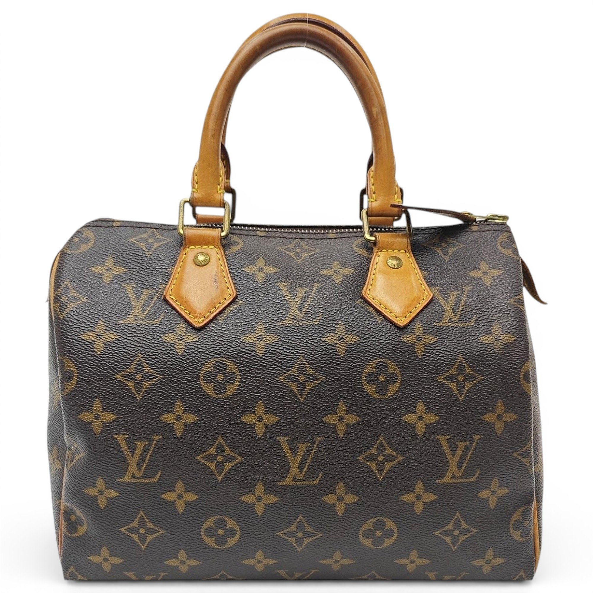 Nano Speedy / Mini HL leather handbag