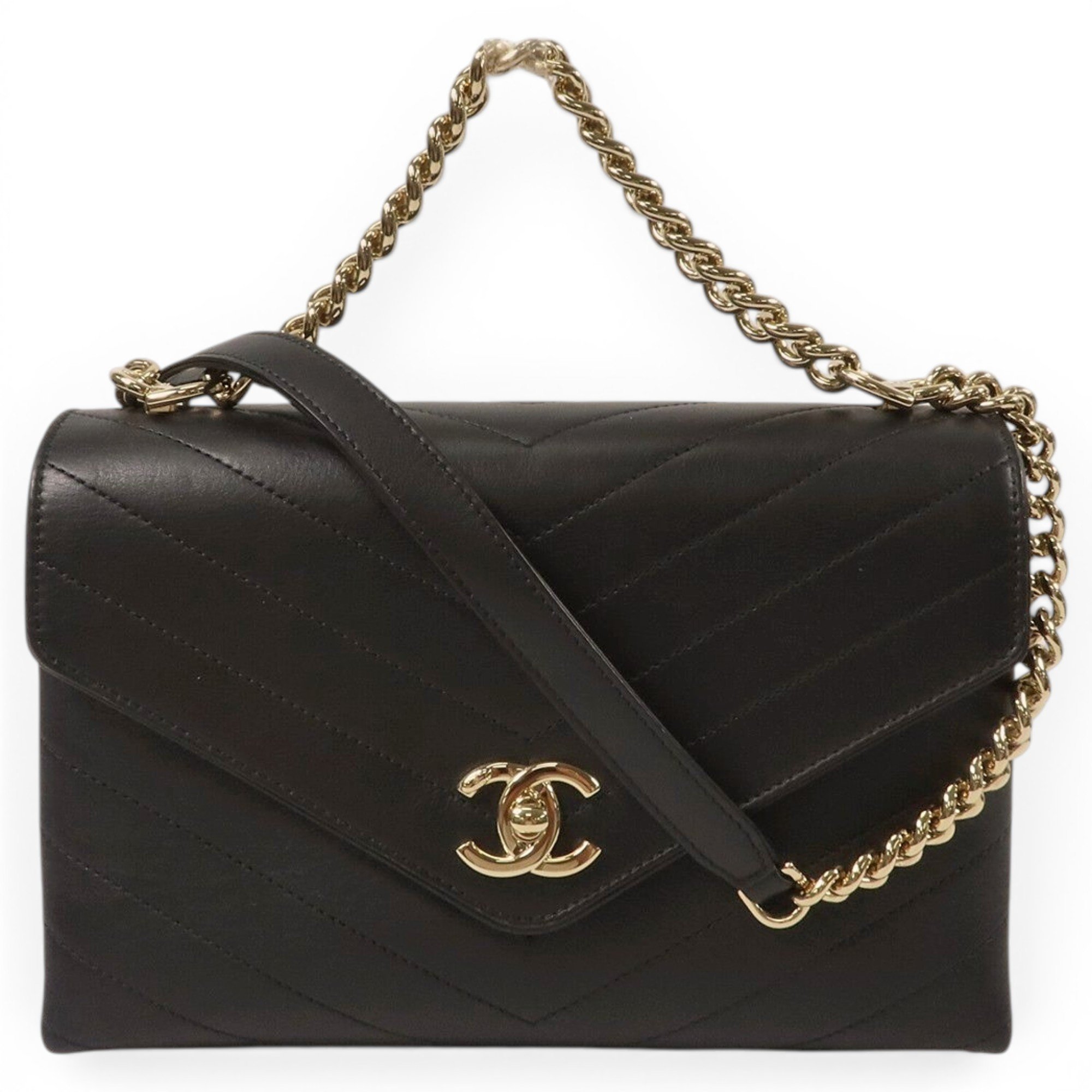 Wallet On Chain Timeless/Classique leather crossbody bag