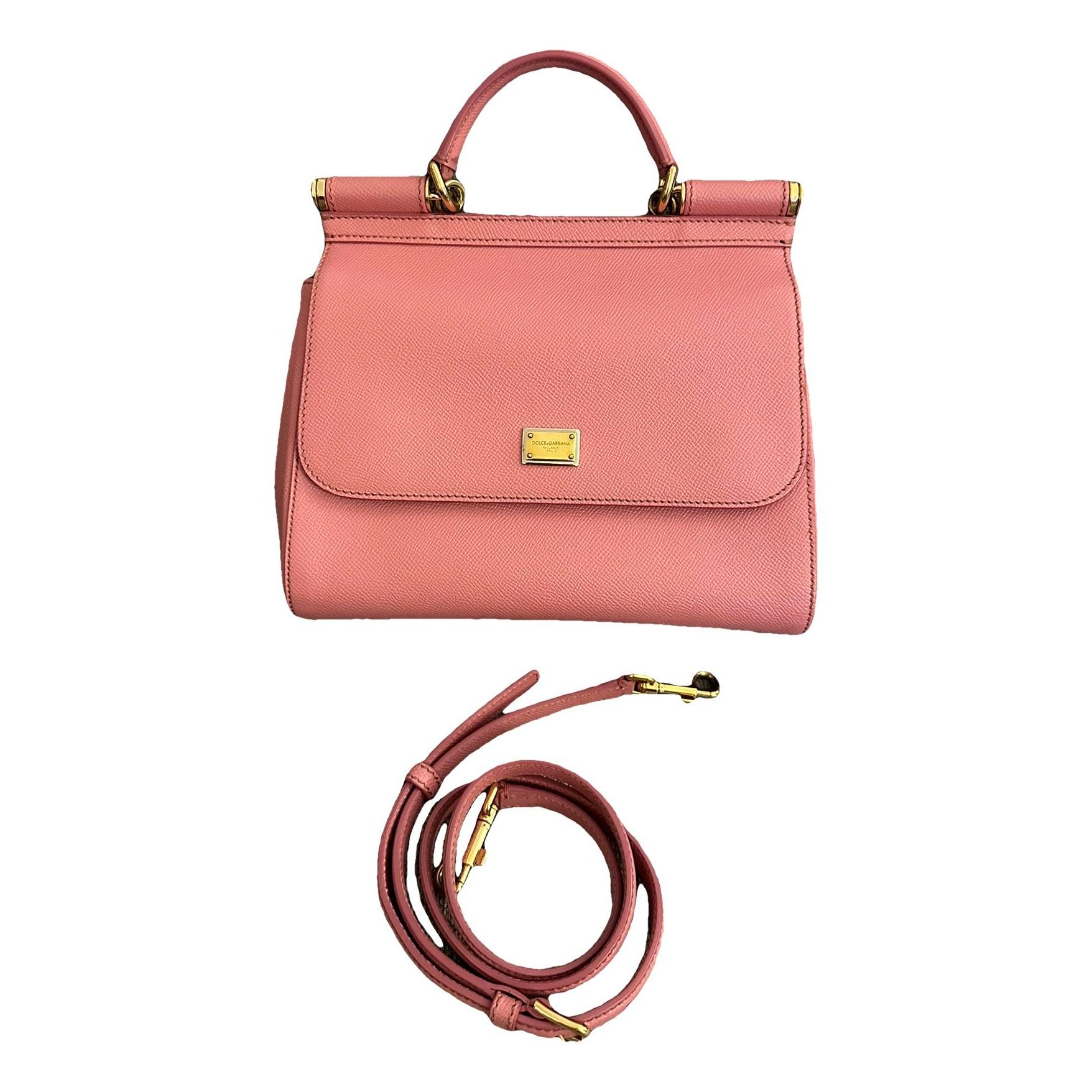 Dolce & Gabbana Sicily leather handbag