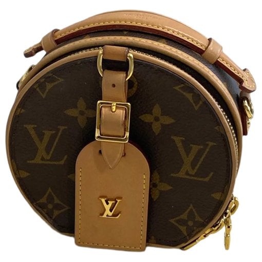 Petite Boîte Chapeau vinyl crossbody bag