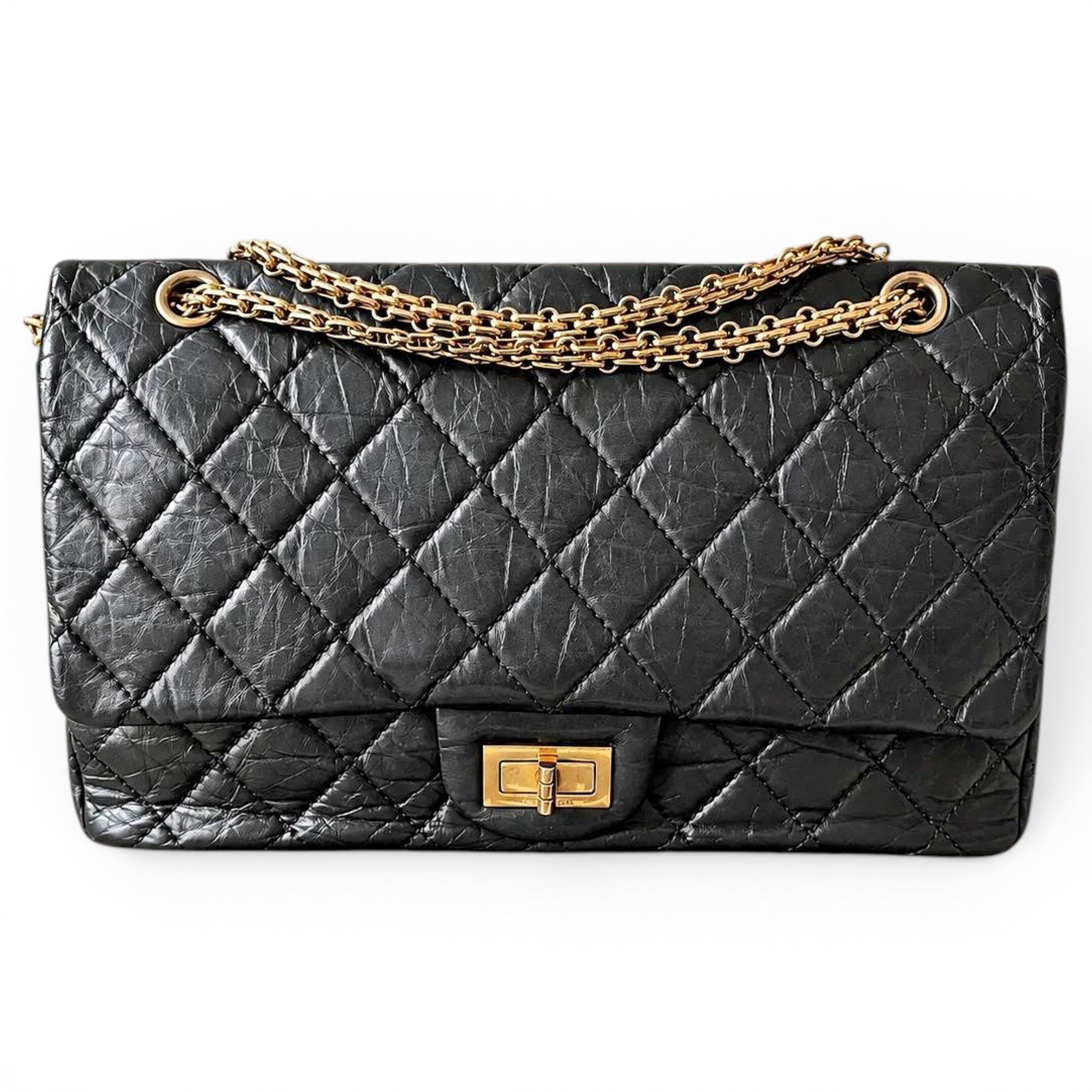 Chanel 2.55 leather handbag