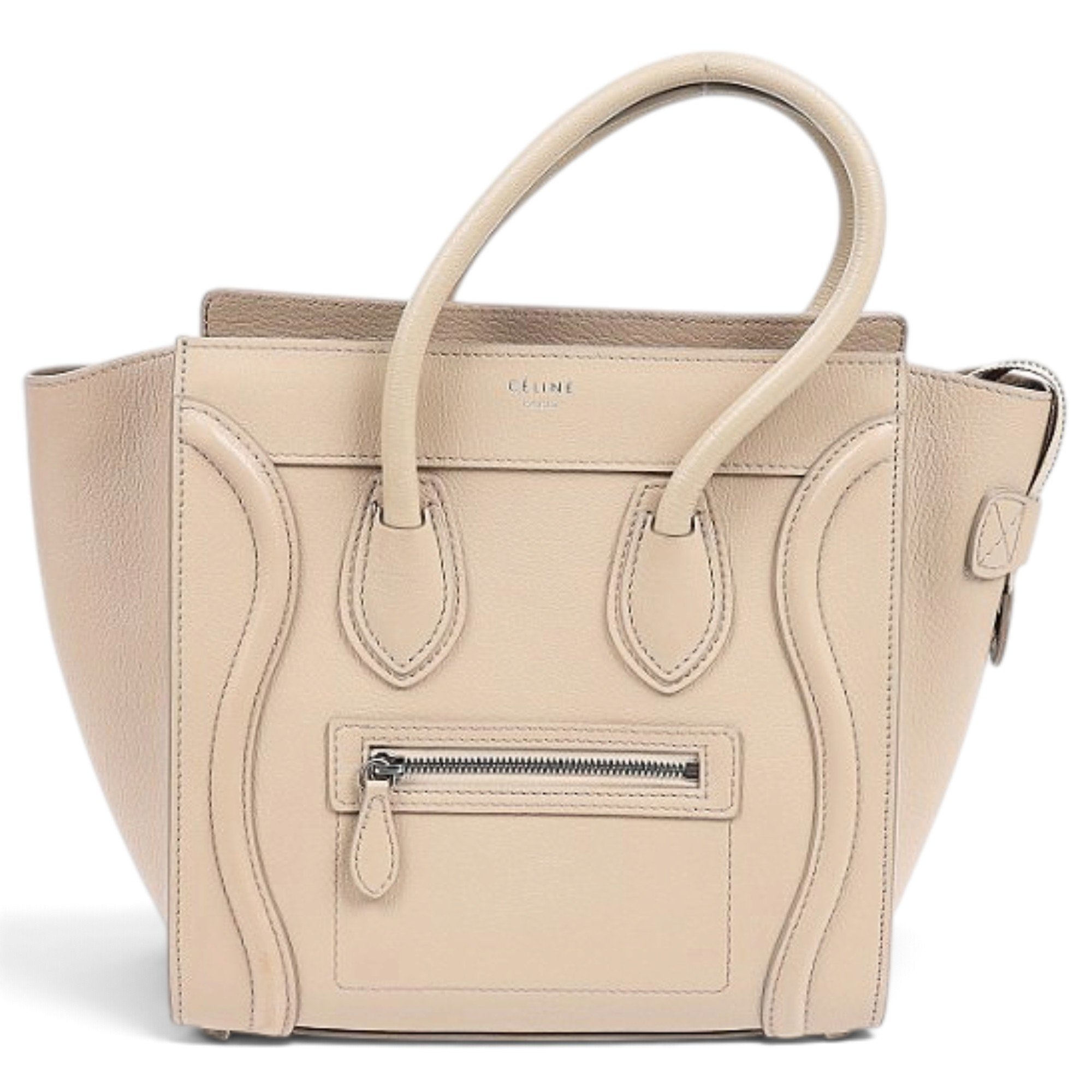 Luggage leather handbag