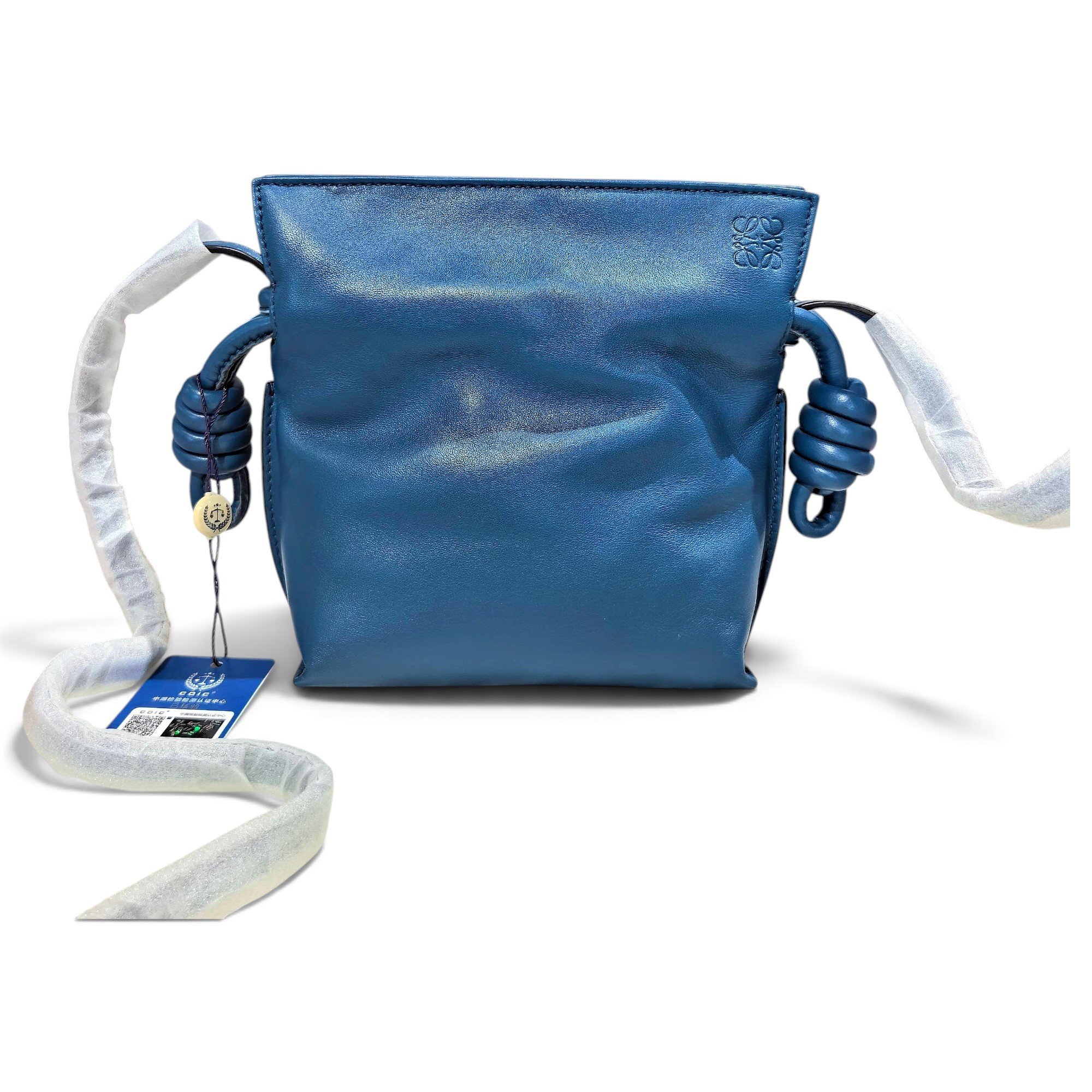 Flamenco leather crossbody bag