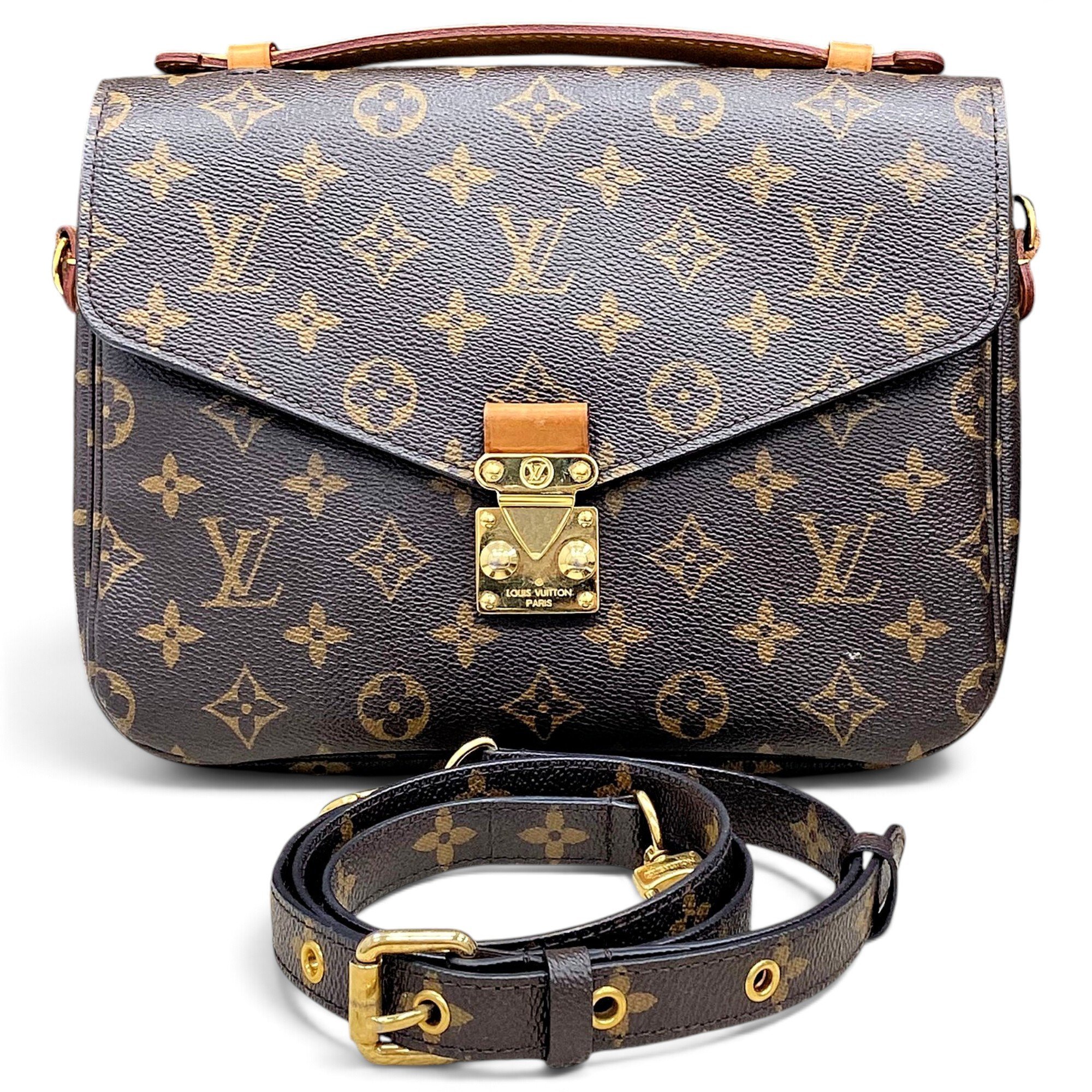 Metis leather handbag
