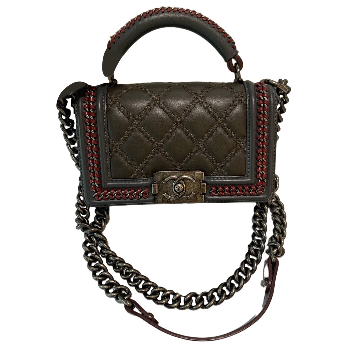 Boy leather handbag