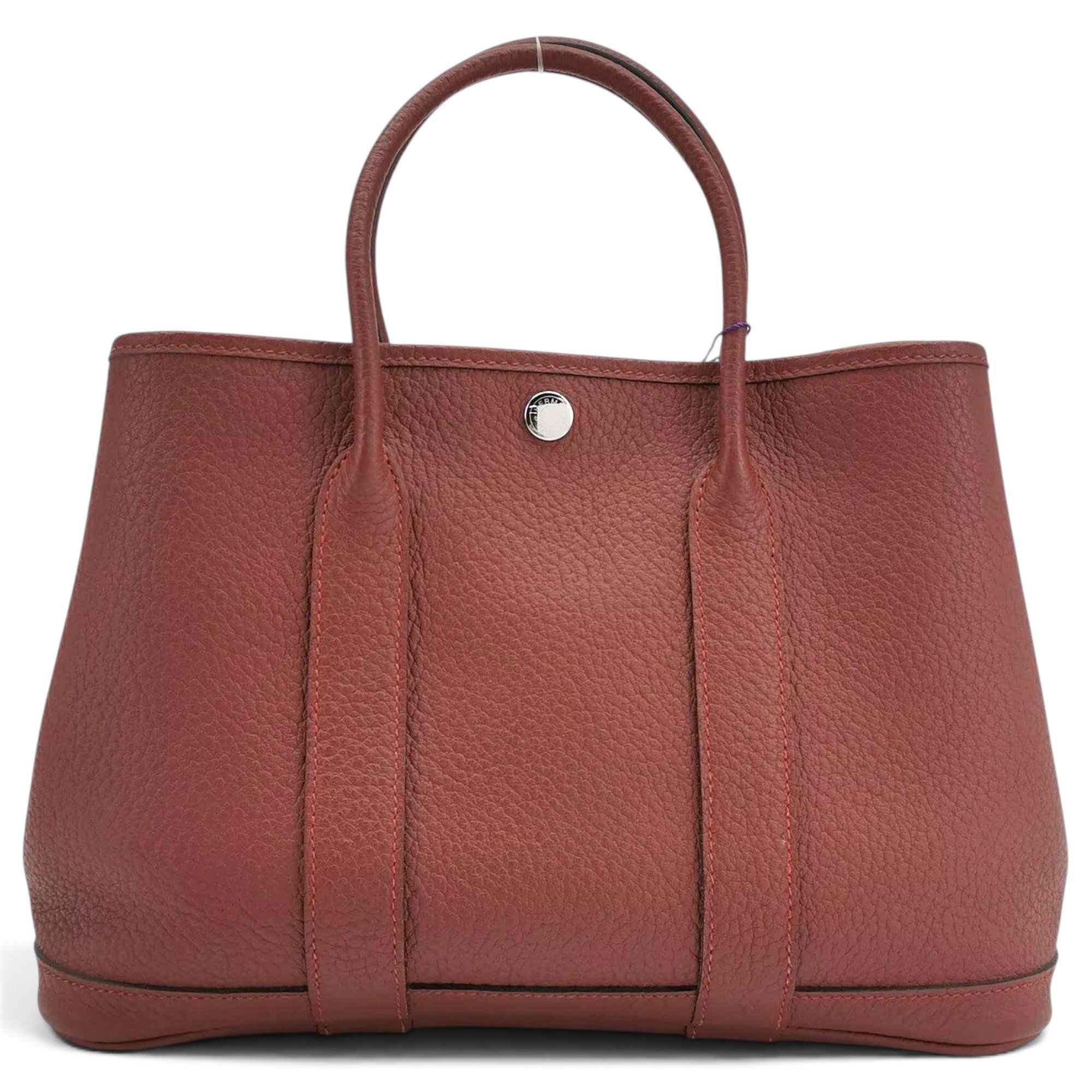 Garden Party leather handbag