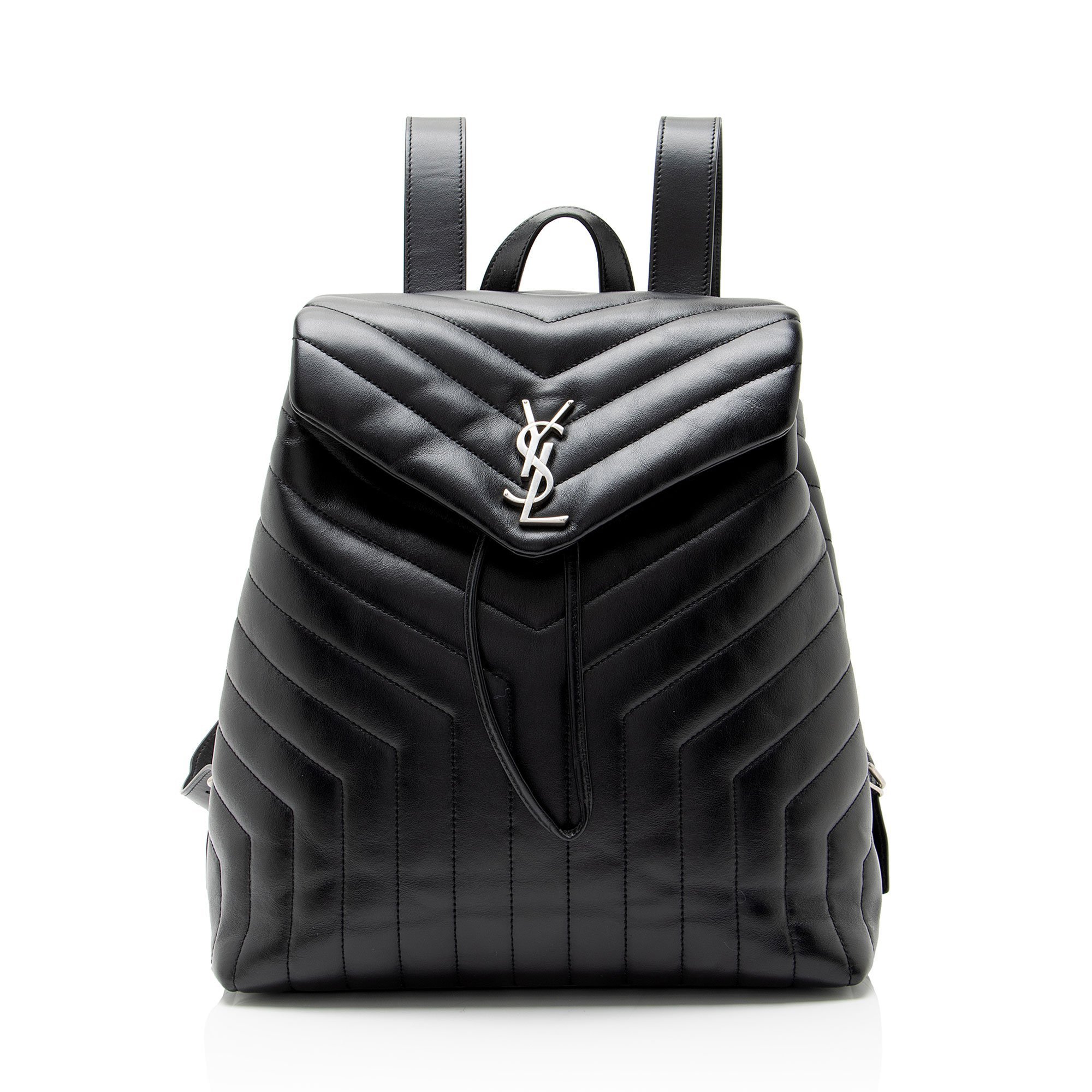 Loulou leather backpack