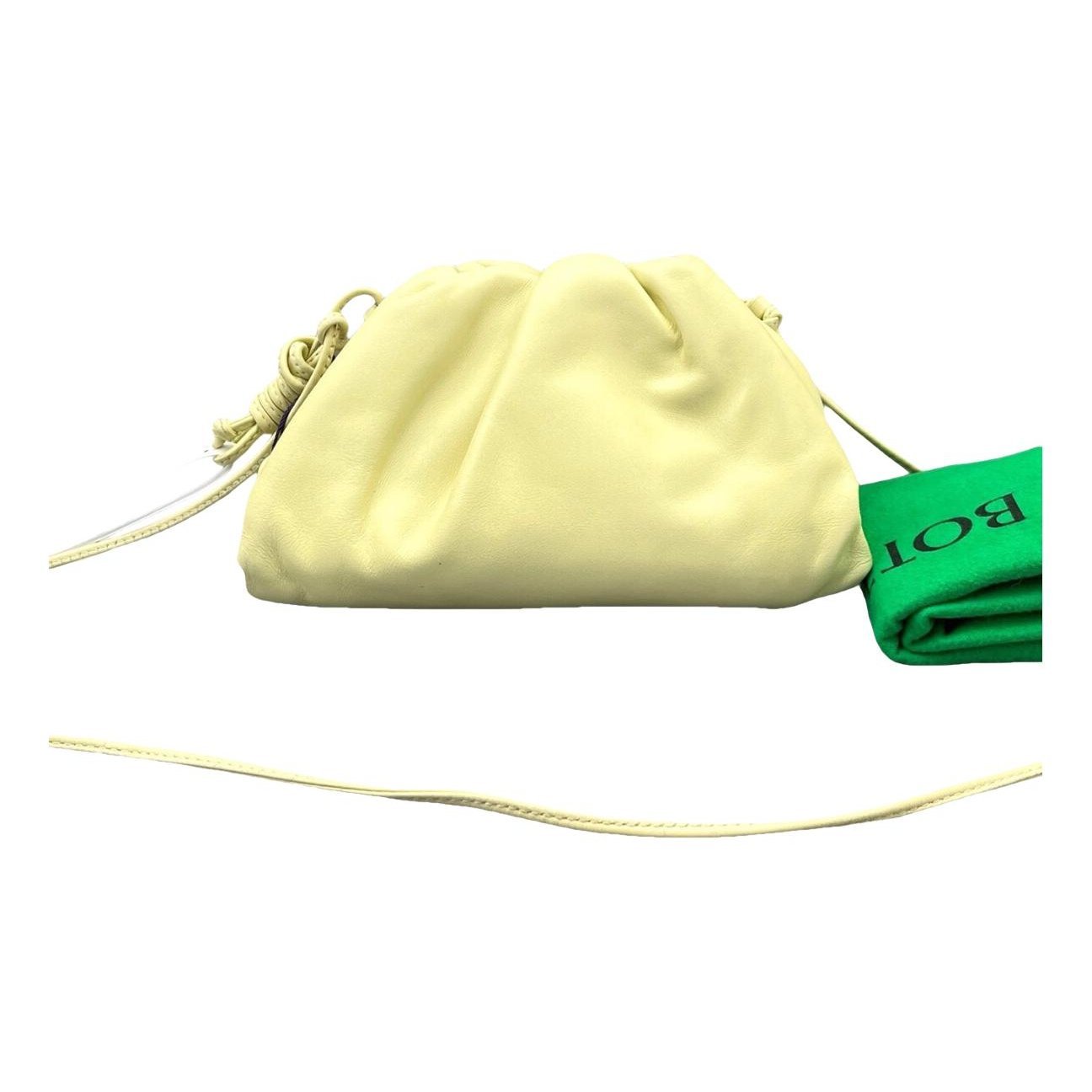 Pouch leather handbag
