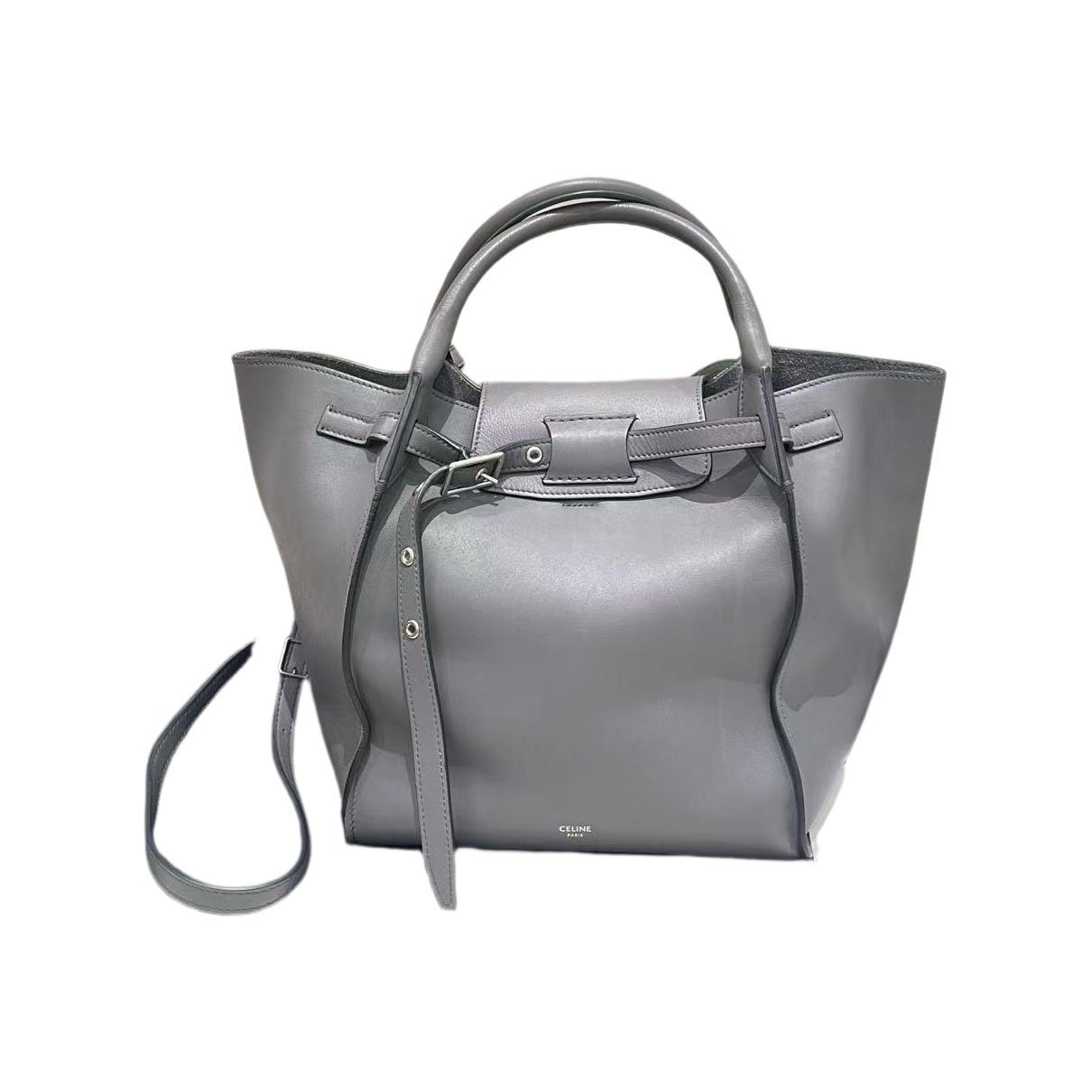 Big Bag leather handbag
