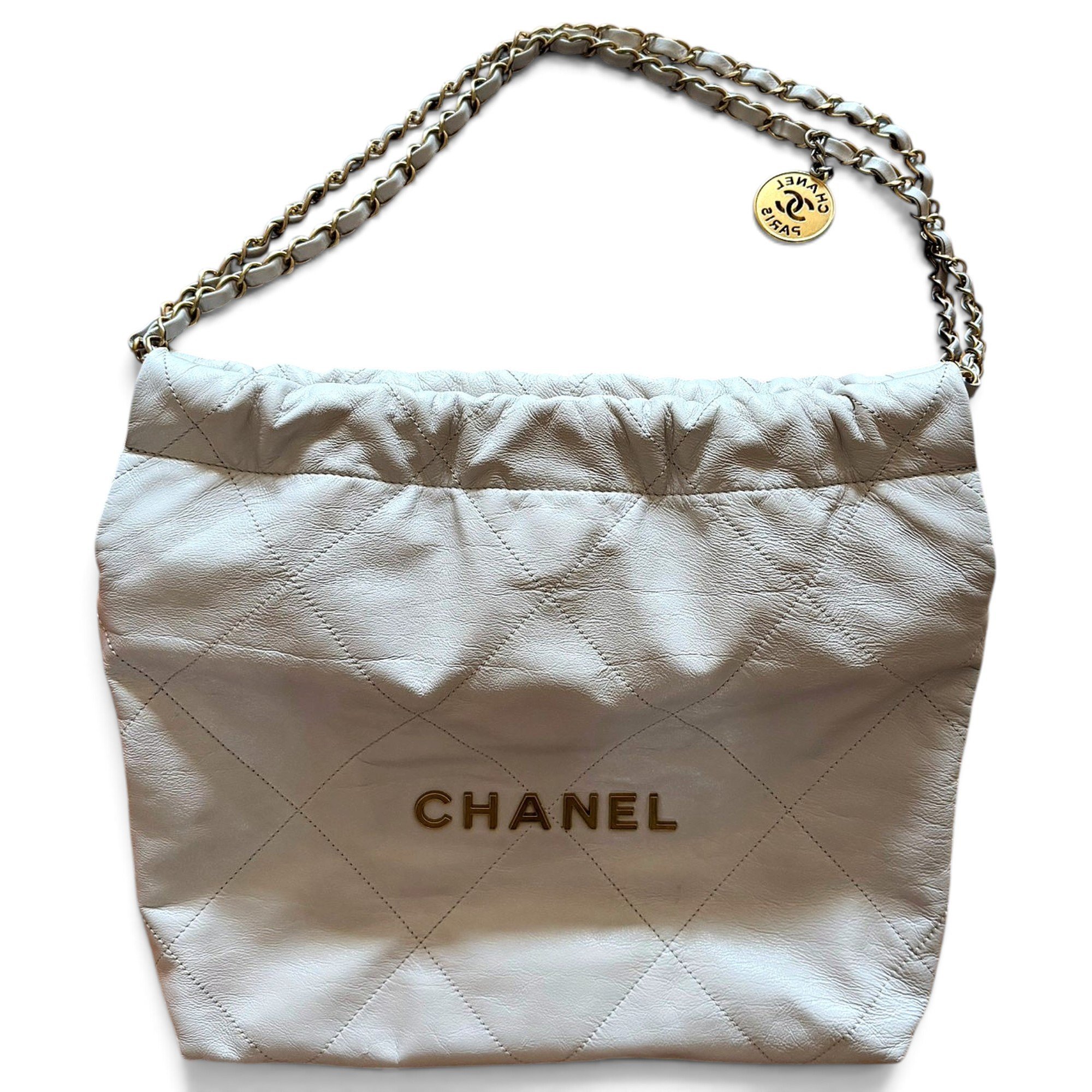 Chanel 22 leather crossbody bag