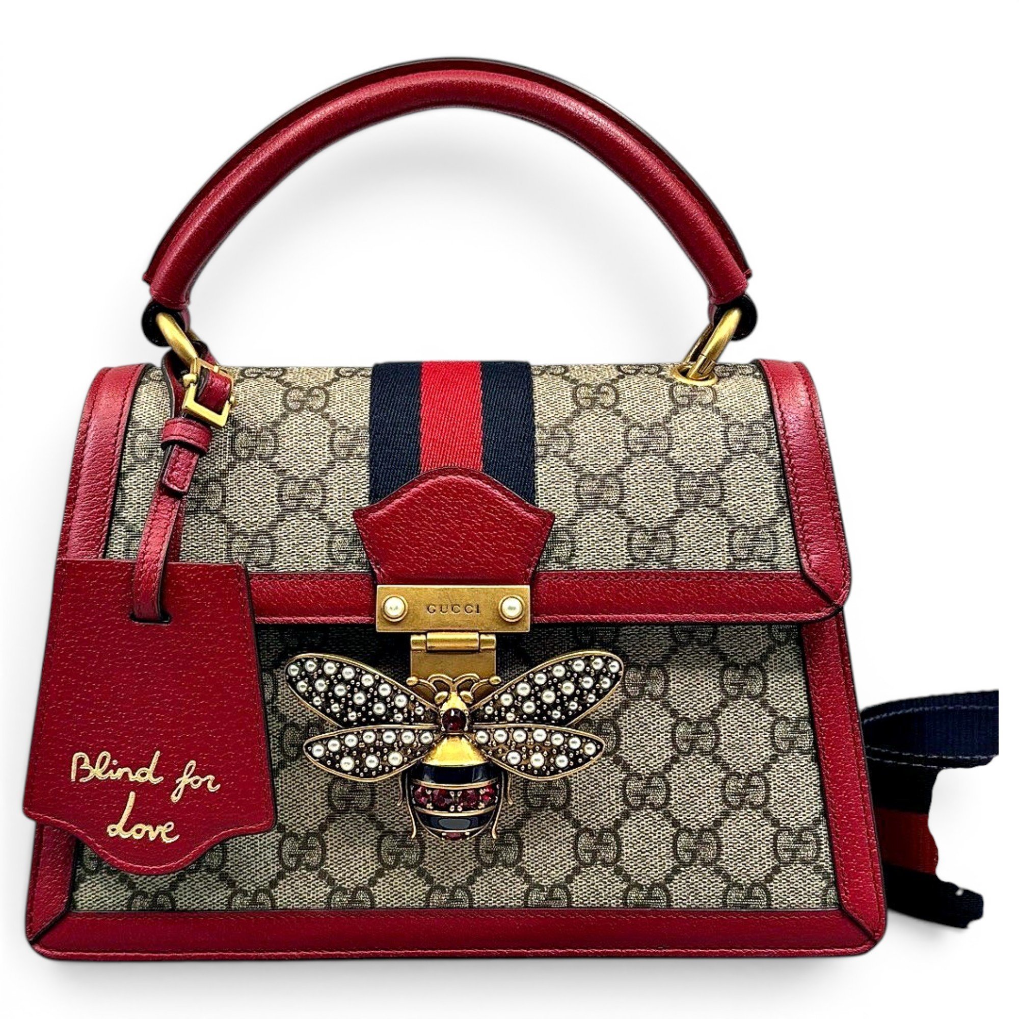 Queen Margaret leather handbag