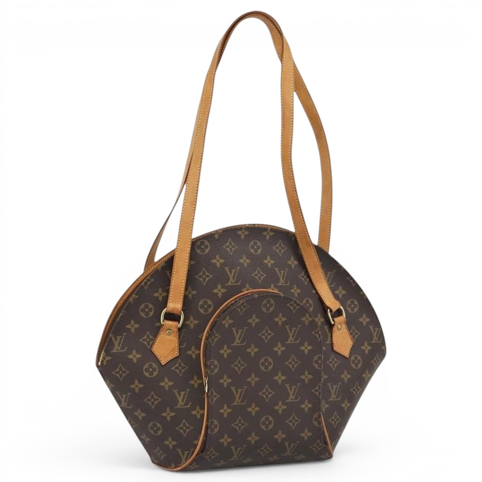 Shopping leather handbag