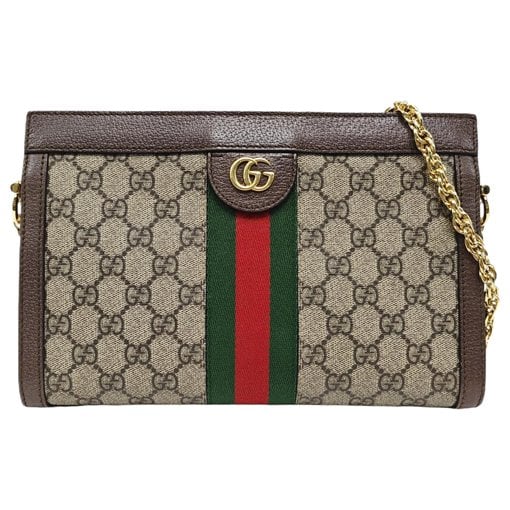Ophidia leather handbag