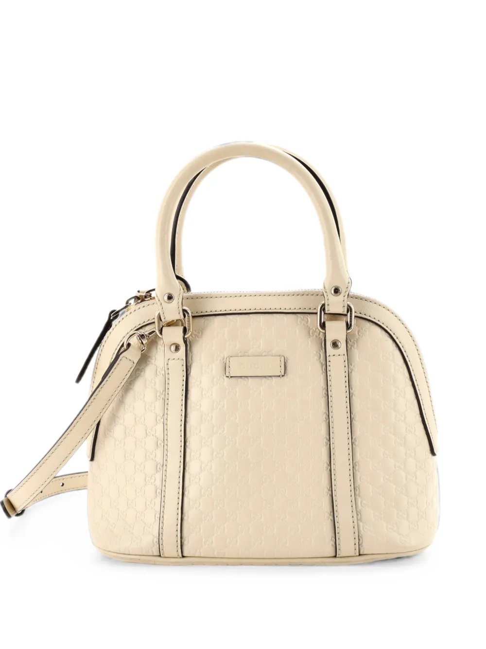 Convertible Dome Microguccissima Leather Mini satchel