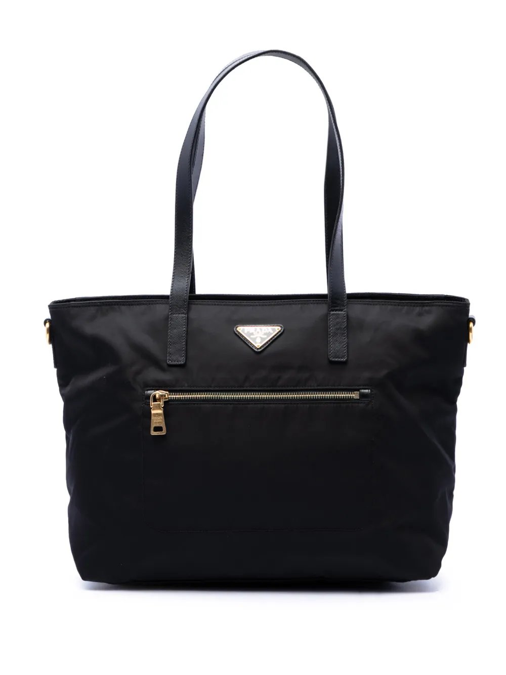 2013-2026 Saffiano Trimmed Tessuto satchel