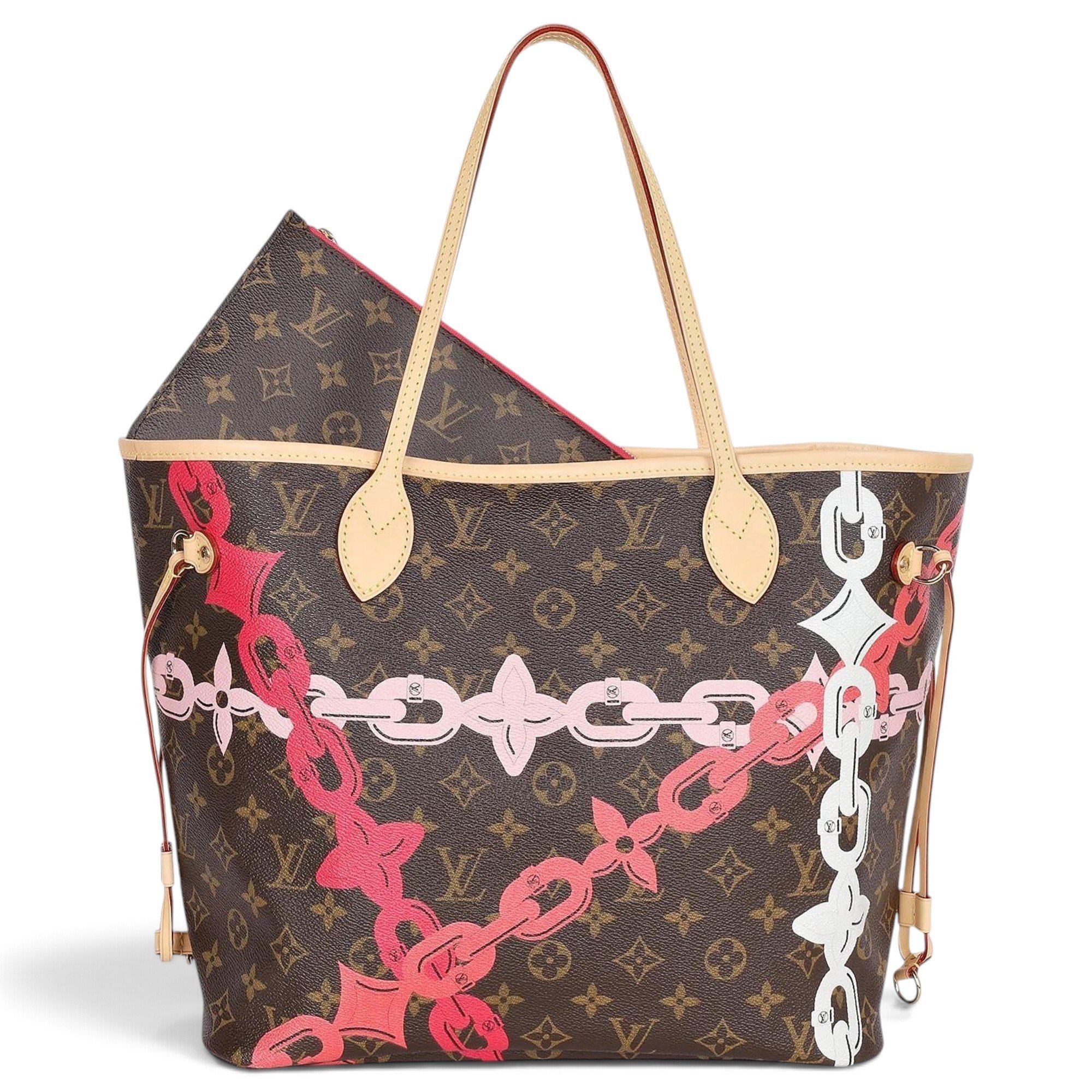 Neverfull leather tote
