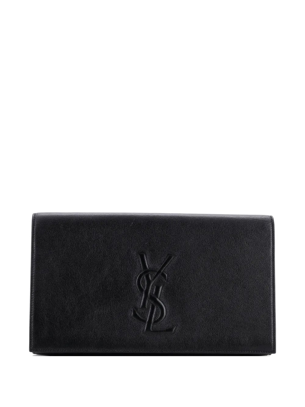 Belle de Jour Leather Large clutch bag