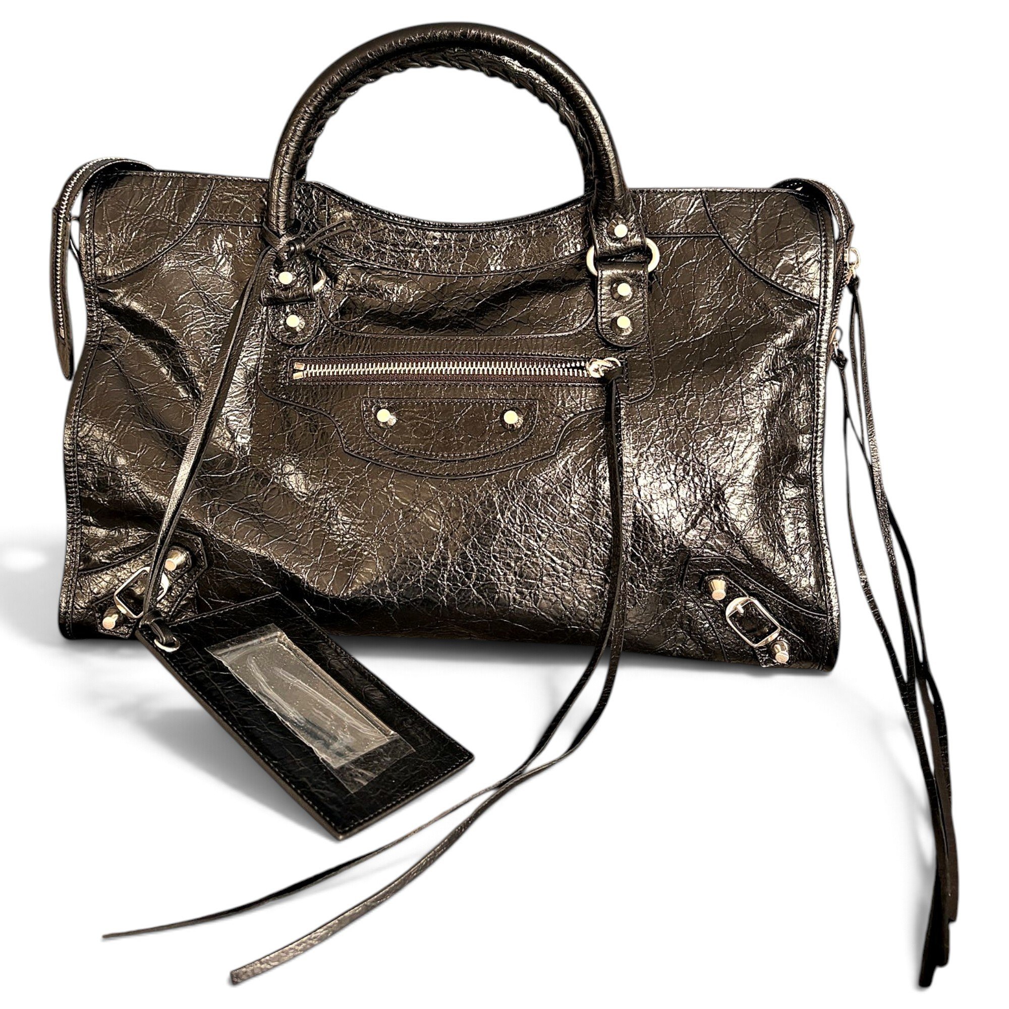 Balenciaga City leather handbag