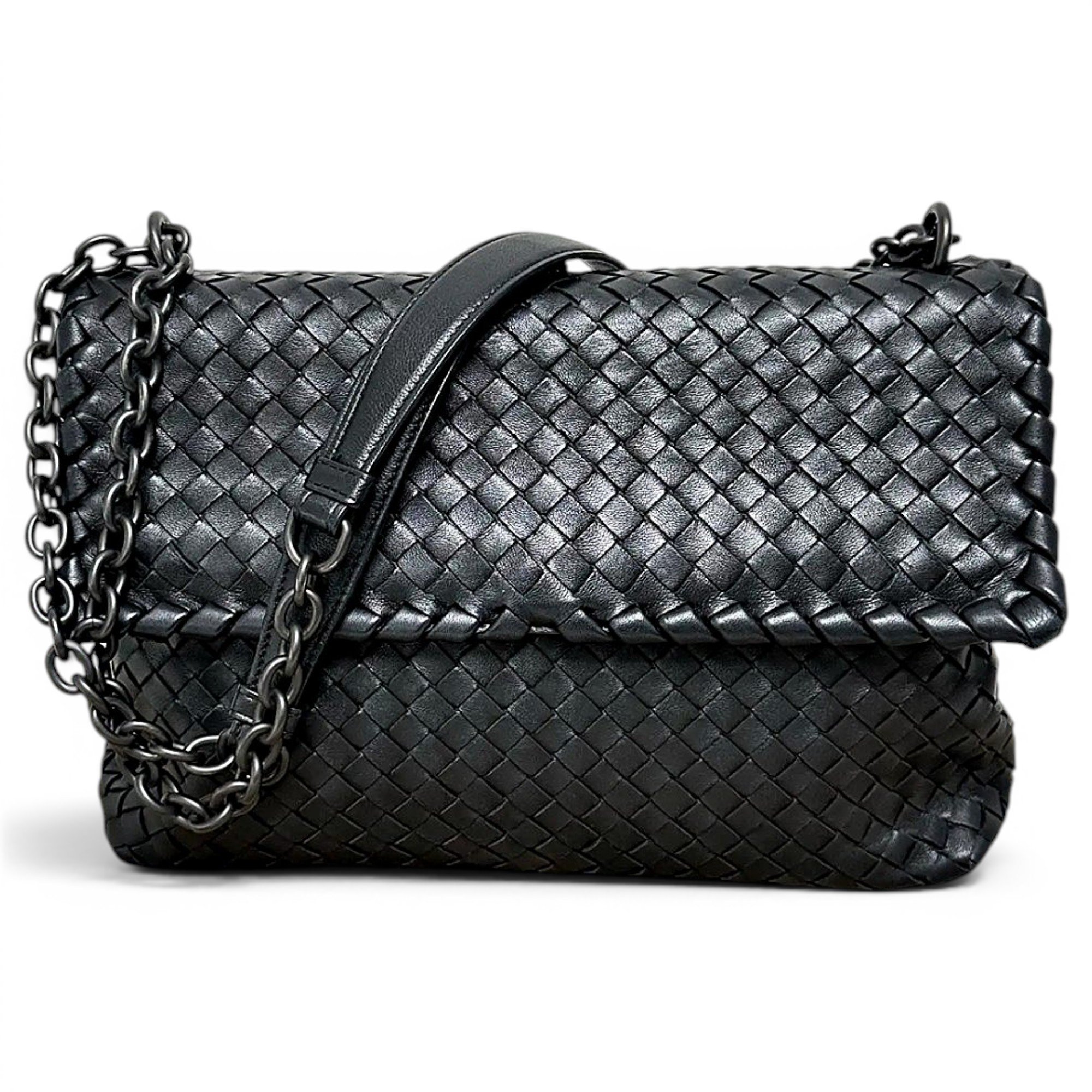 Olimpia leather crossbody bag