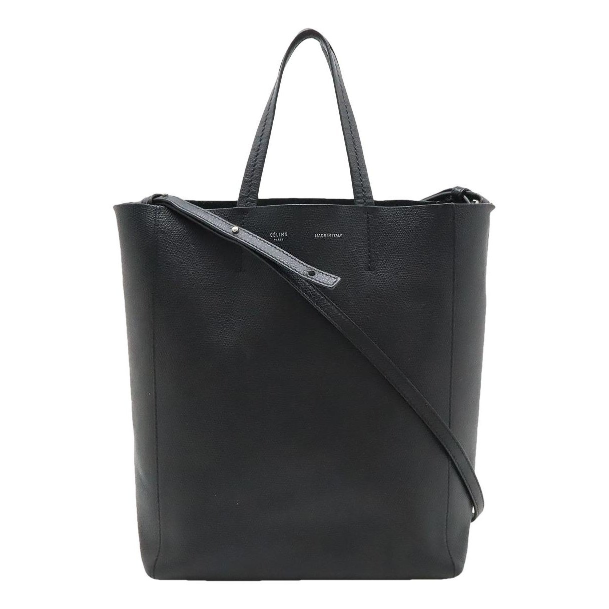 Cabas leather crossbody bag