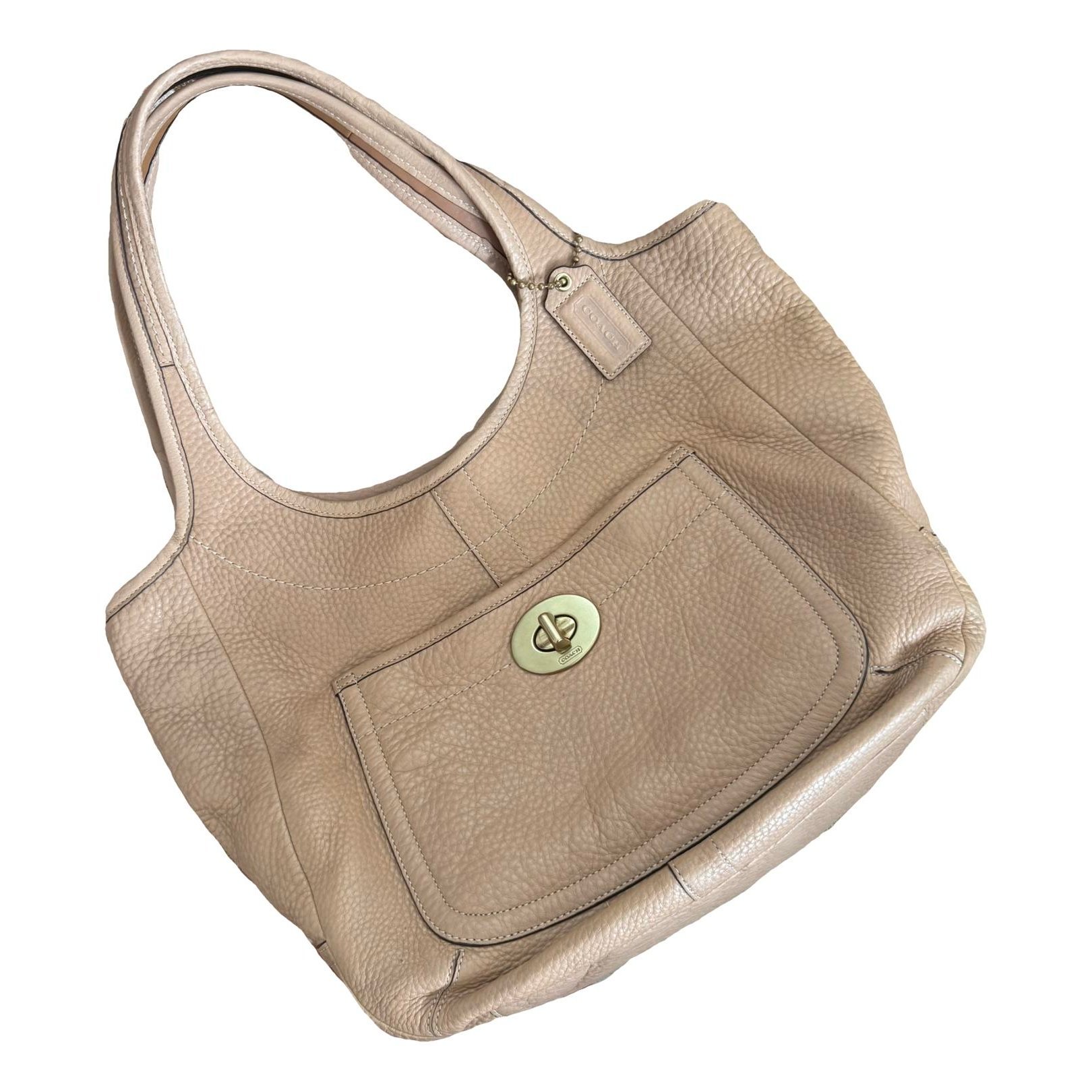 Leather handbag