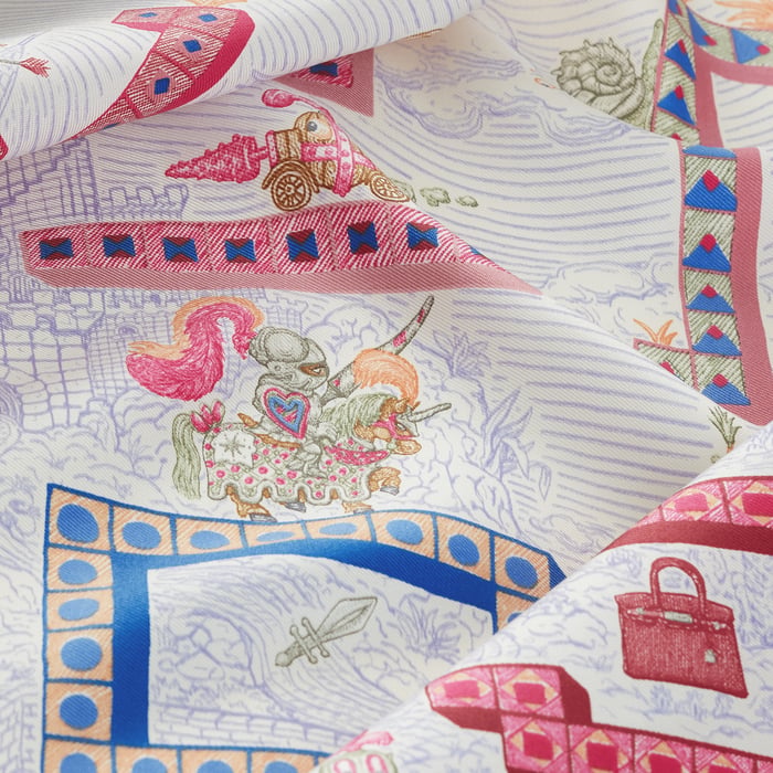 Super Silk Quest Detail Scarf 45
