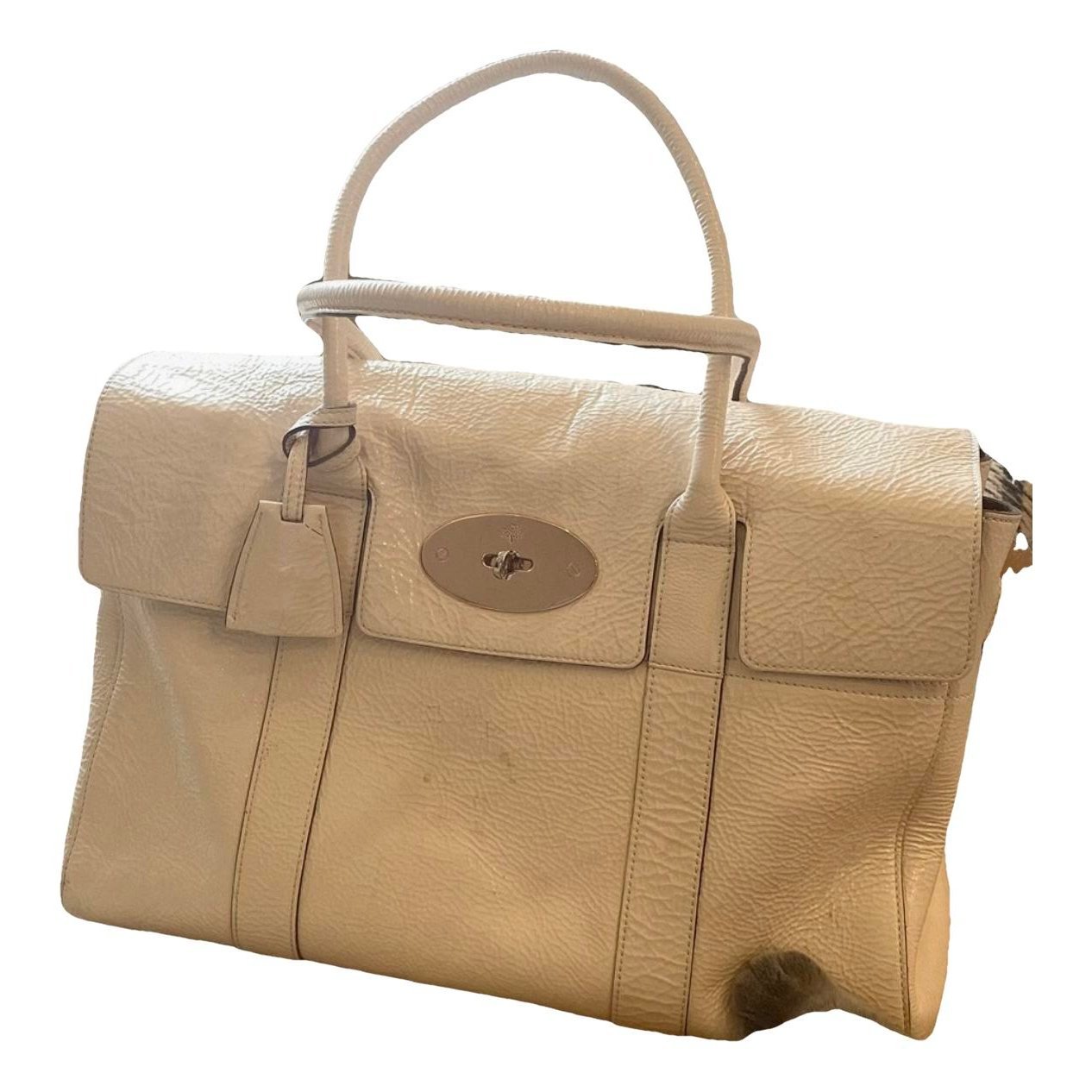 Bayswater patent leather handbag