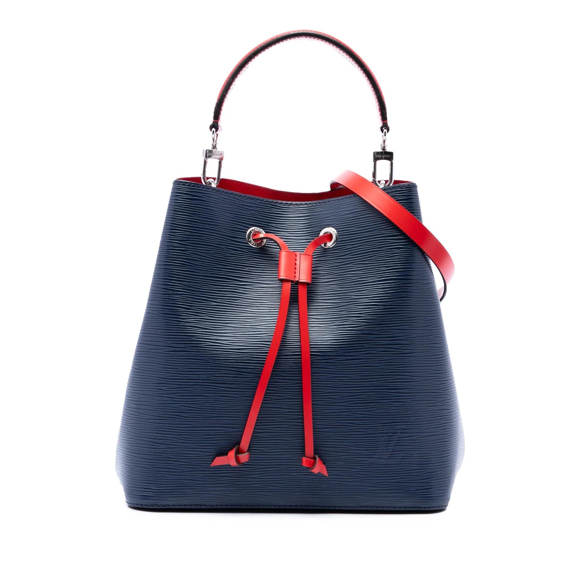 Bucket leather bag