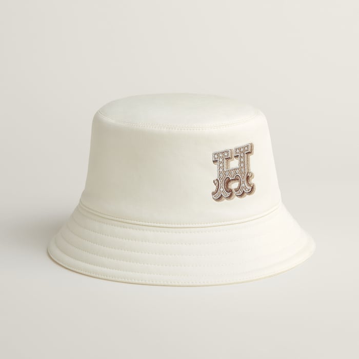 Blanc Lotus Harper H Electrique Bucket Hat