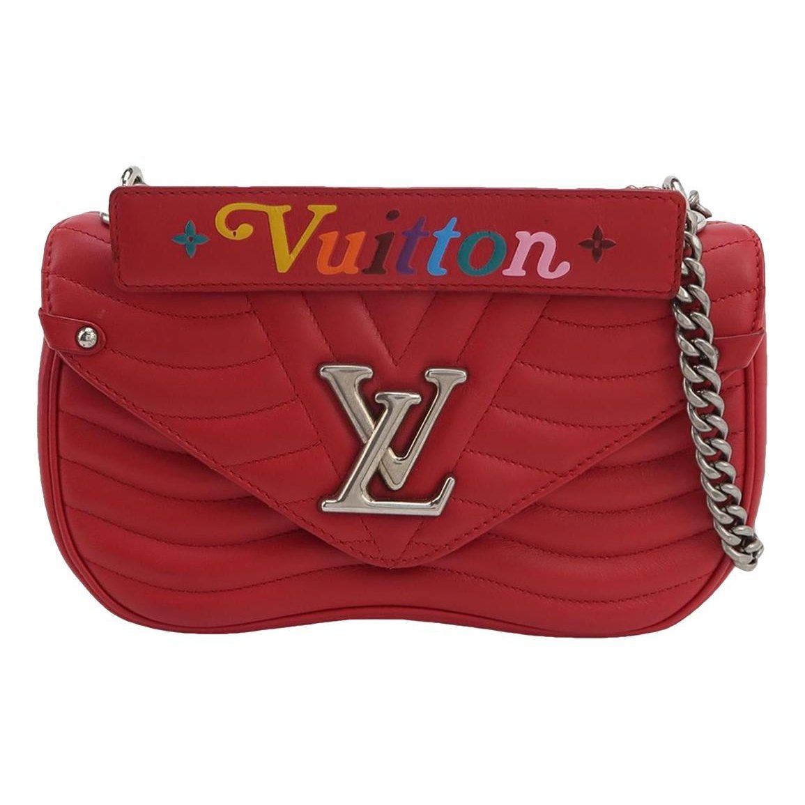 New Wave leather handbag