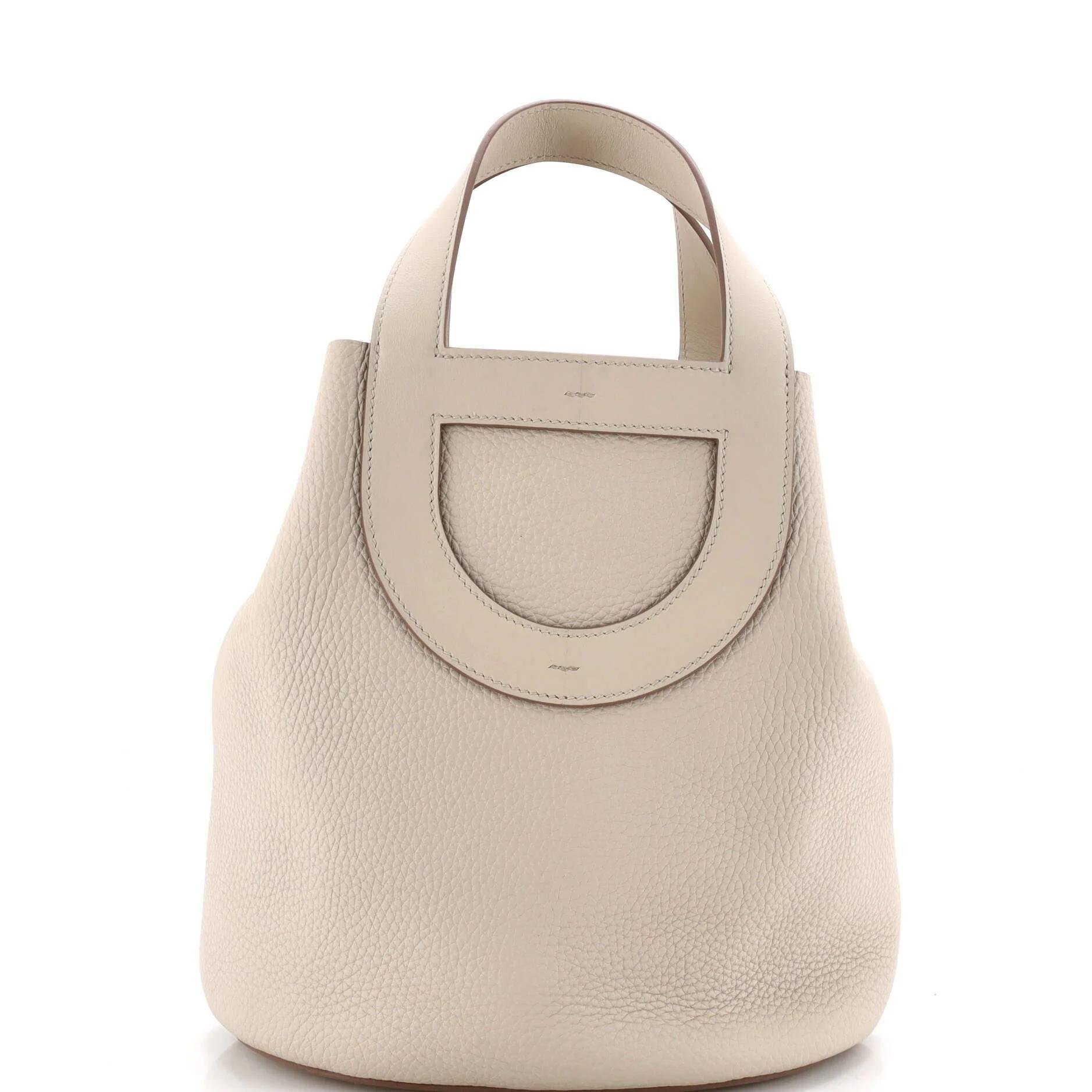 Leather tote