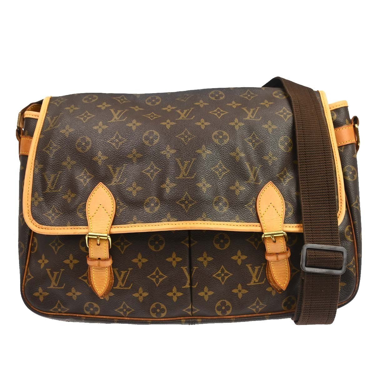 Gibeciere cloth handbag