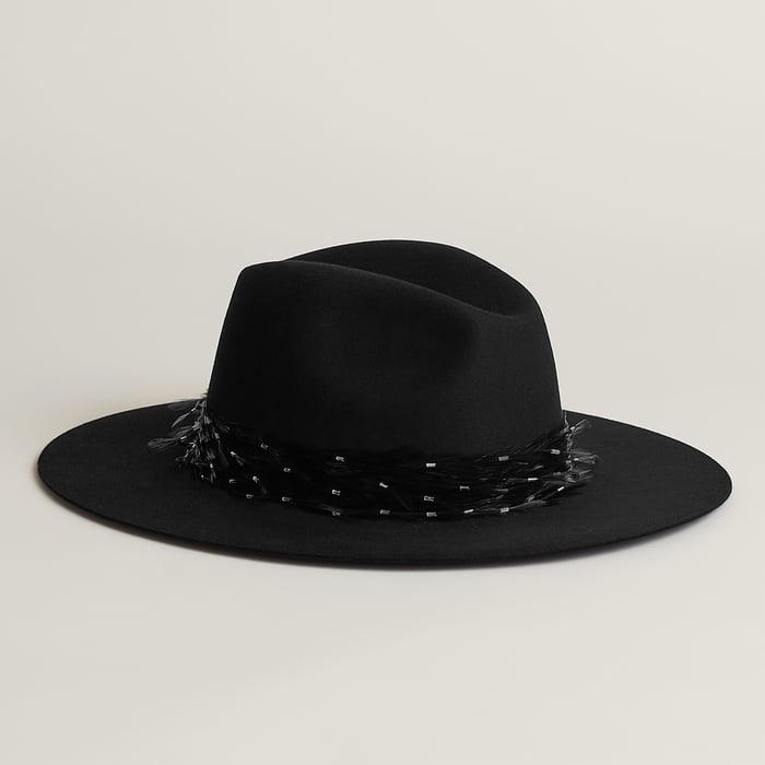 Noir Flamboyant Hat