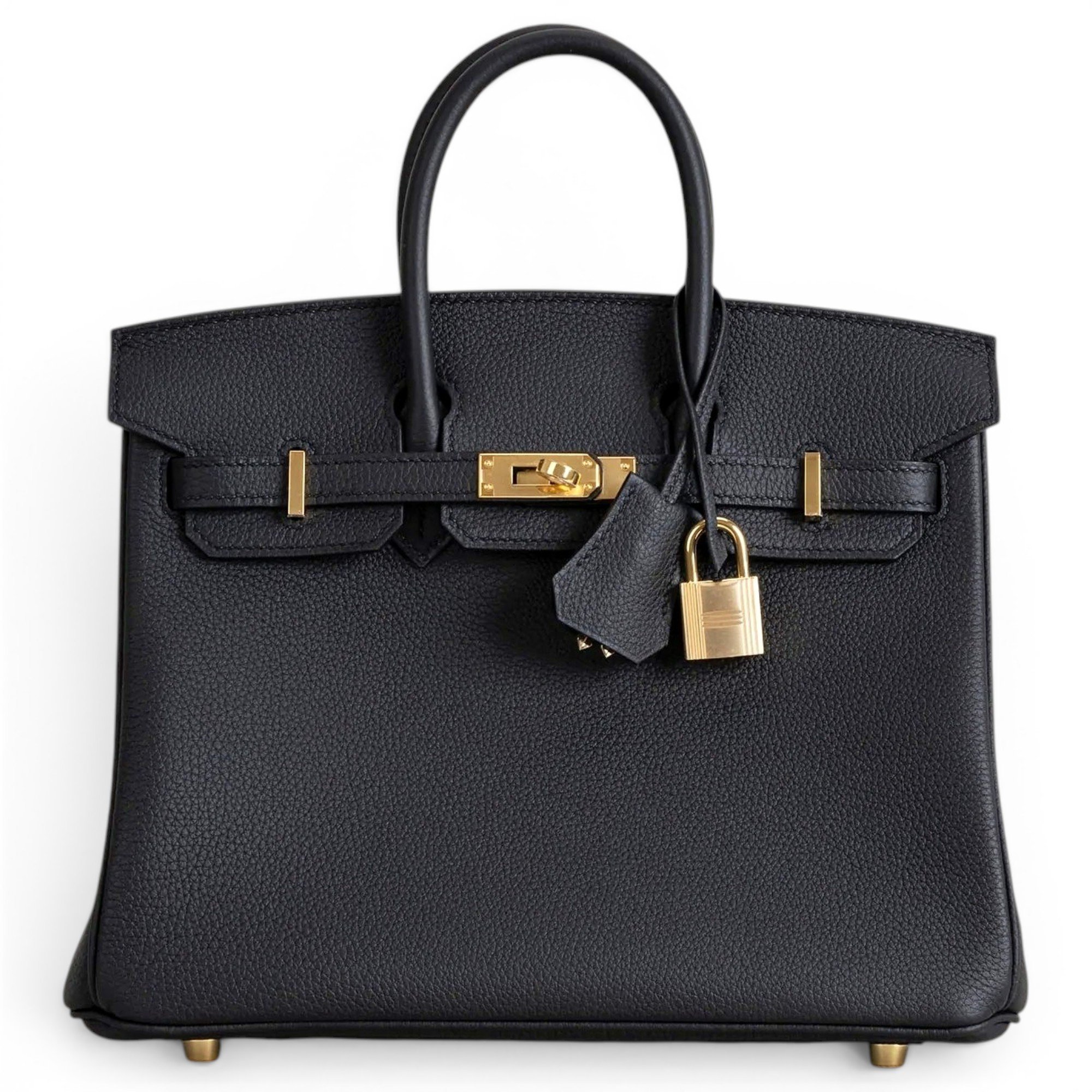 Hermes Birkin 25 Handbag Black