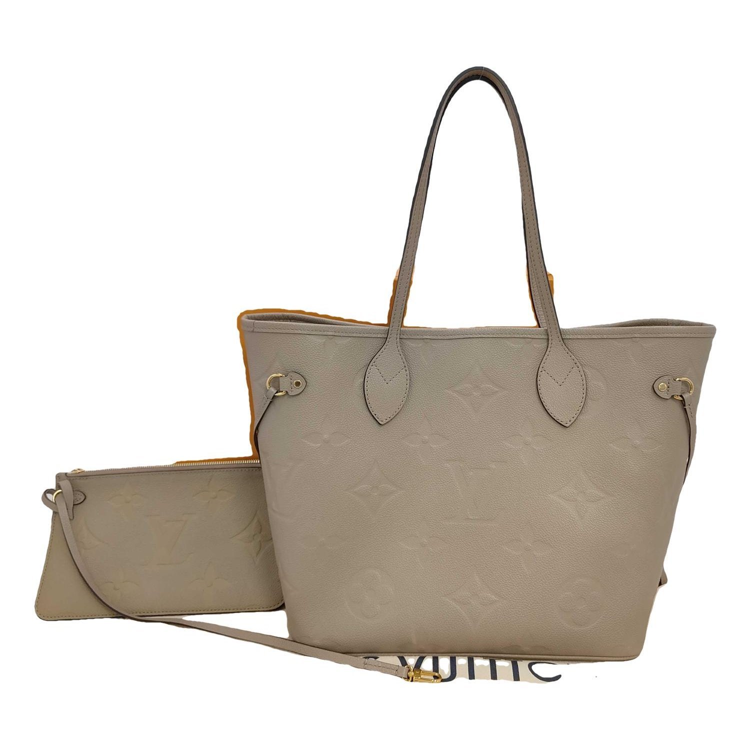 Neverfull leather tote