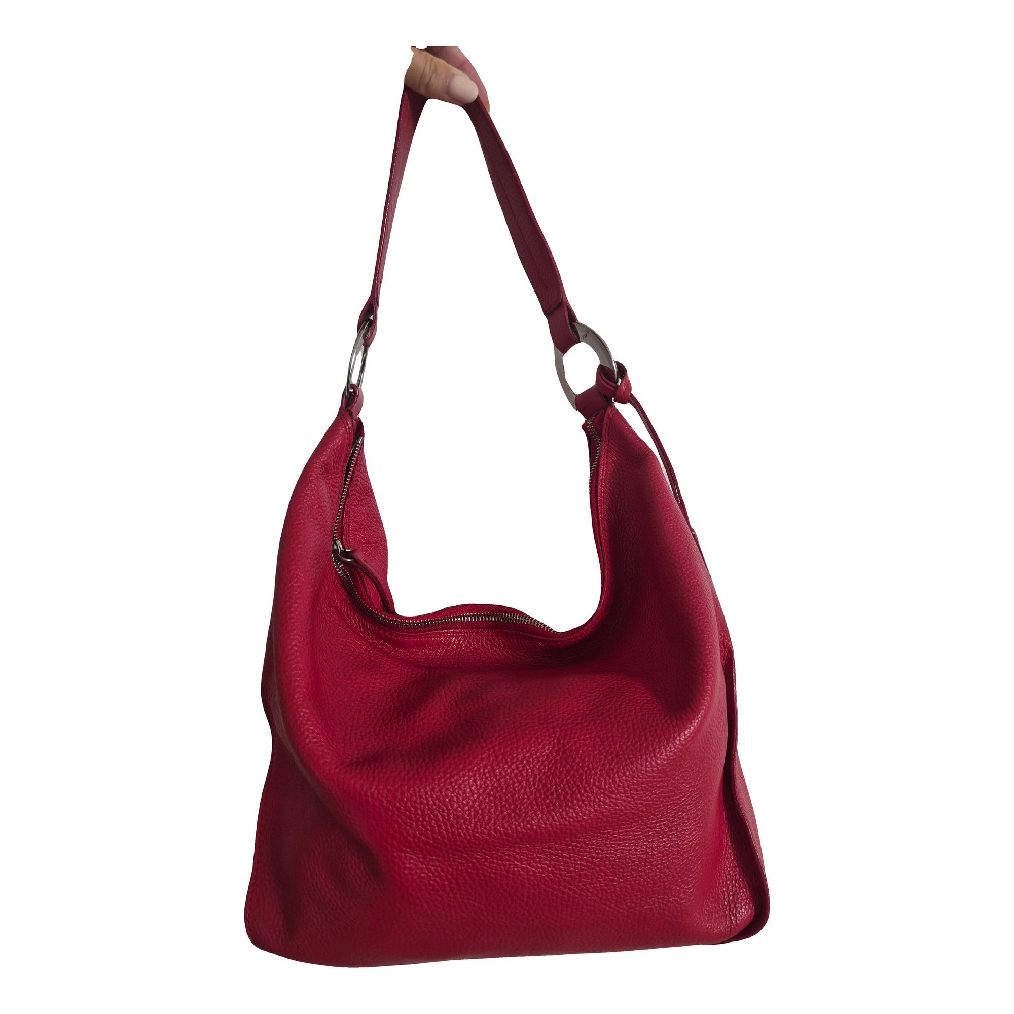 Leather handbag