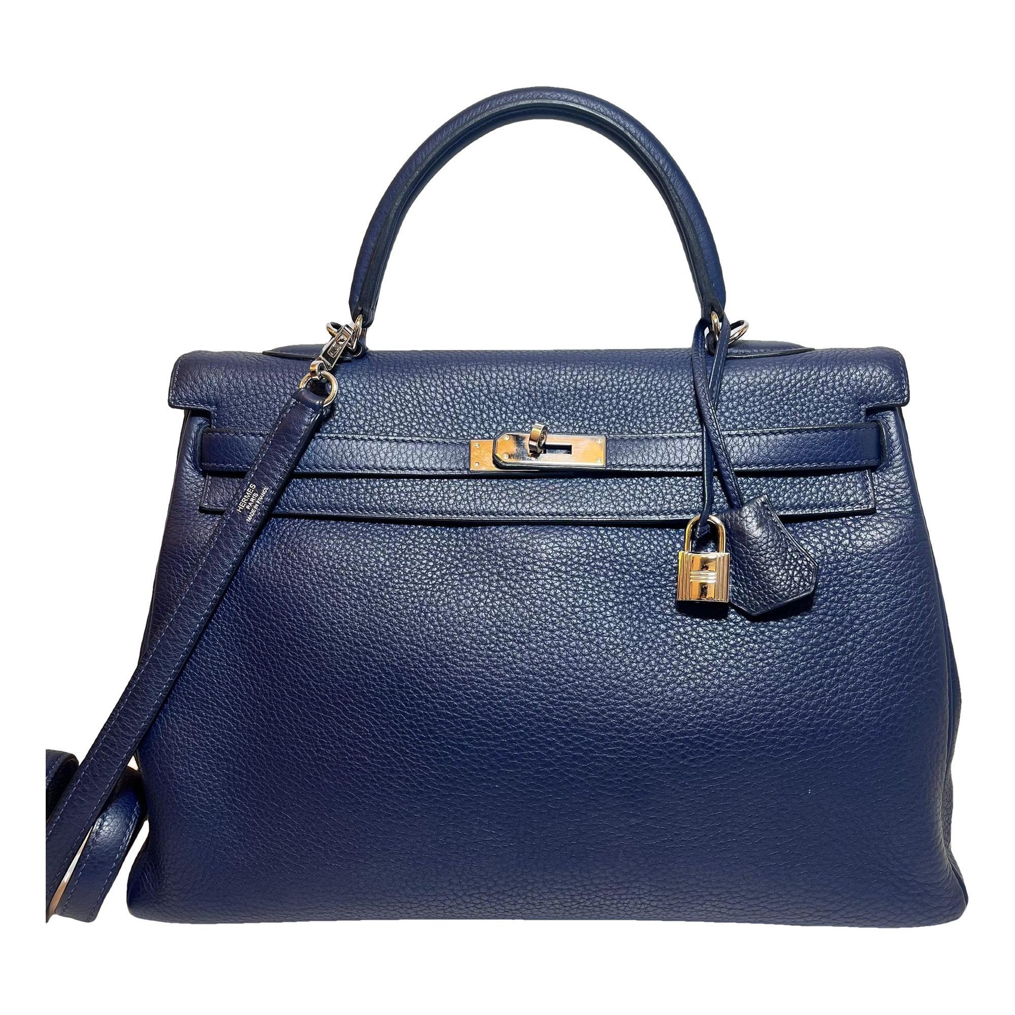 Kelly 35 leather handbag