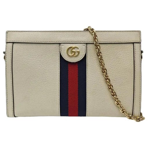 Ophidia leather handbag