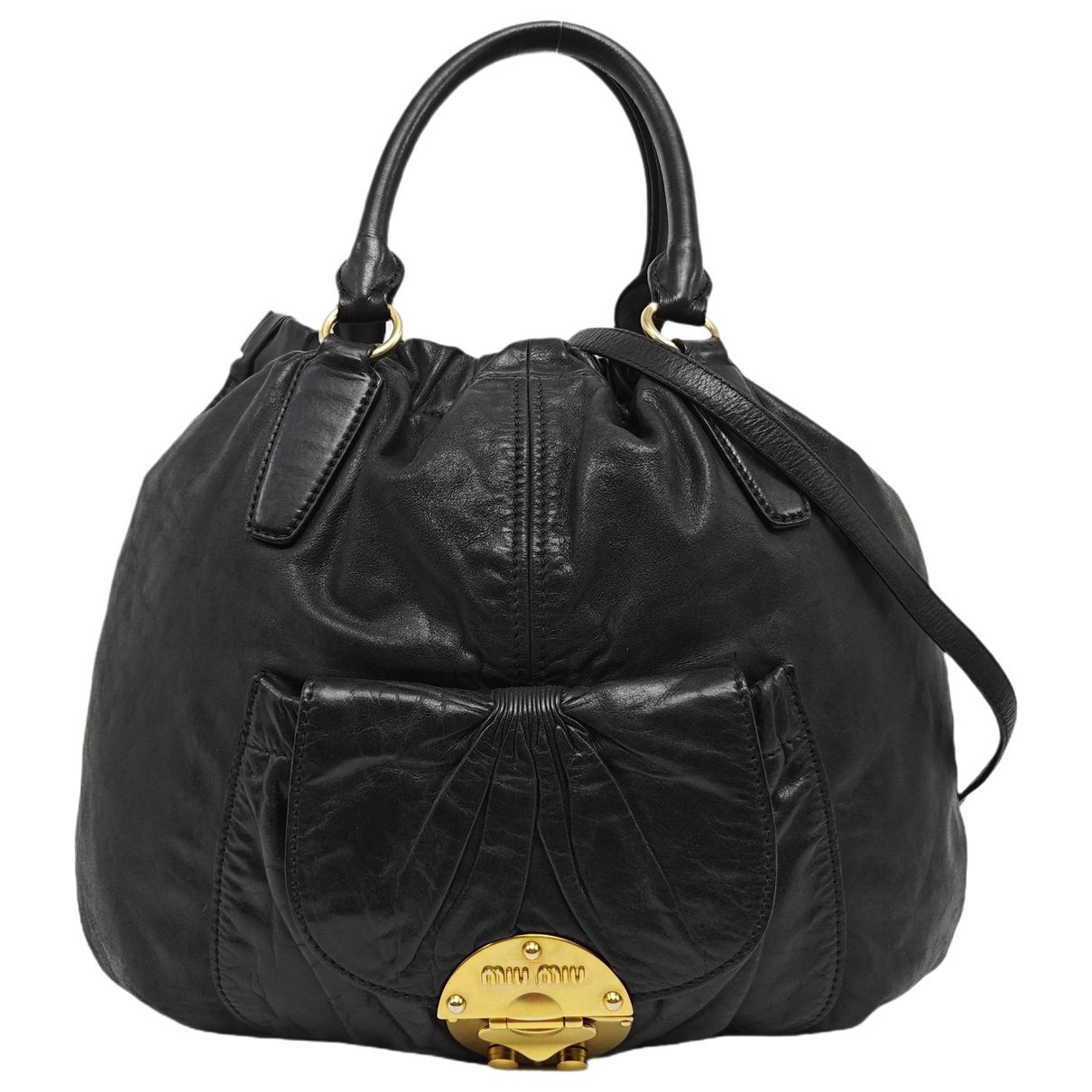 Leather handbag